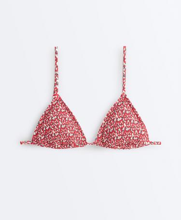 Smock triangle bikini — BRIGHT RED 7