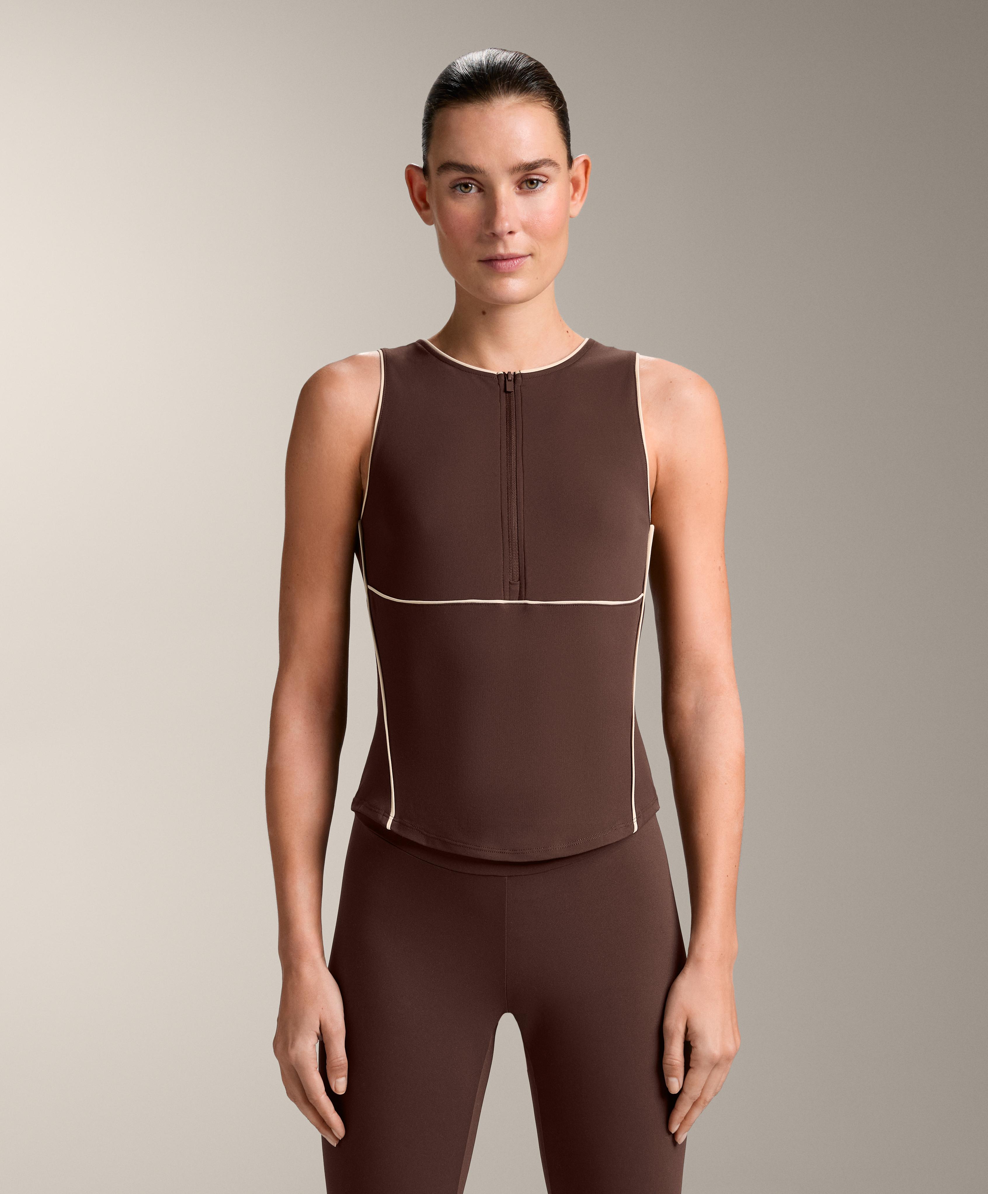 Tank top Comfortlux piping senza maniche