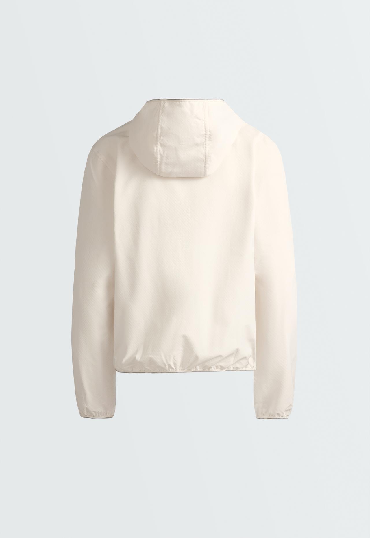 Stretch technical jacket — PALE ECRU