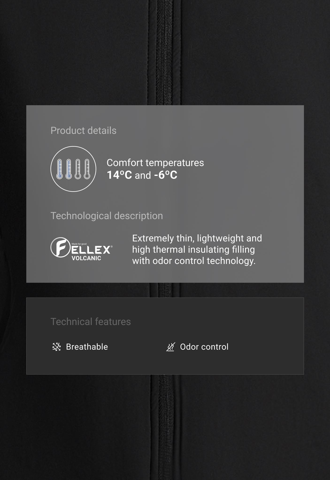 Ватирана техничка јакна FELLEX® Volcanic Ватирана техничка јакна FELLEX® Volcanic