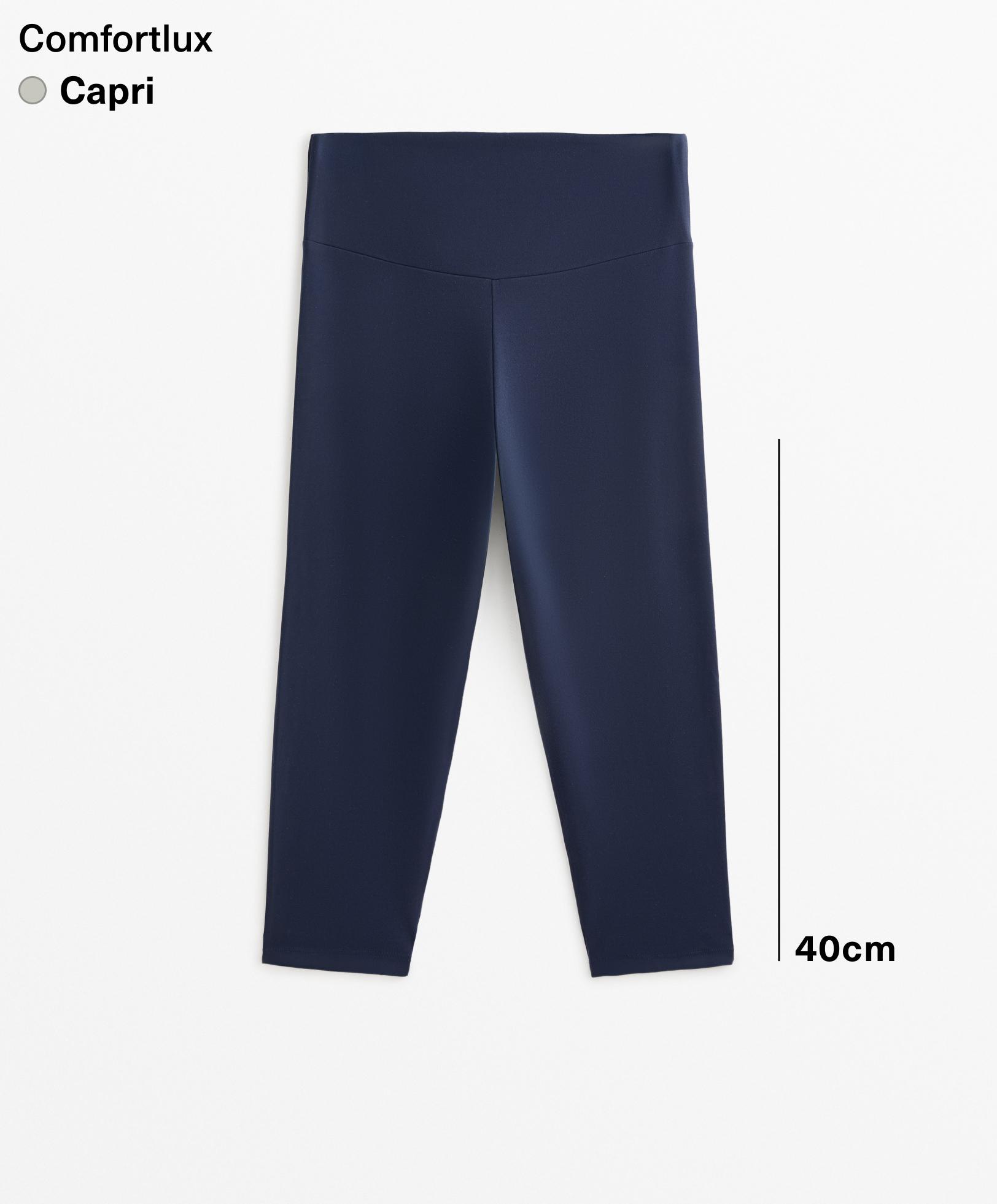 Comfortlux high-rise 40cm capri leggings