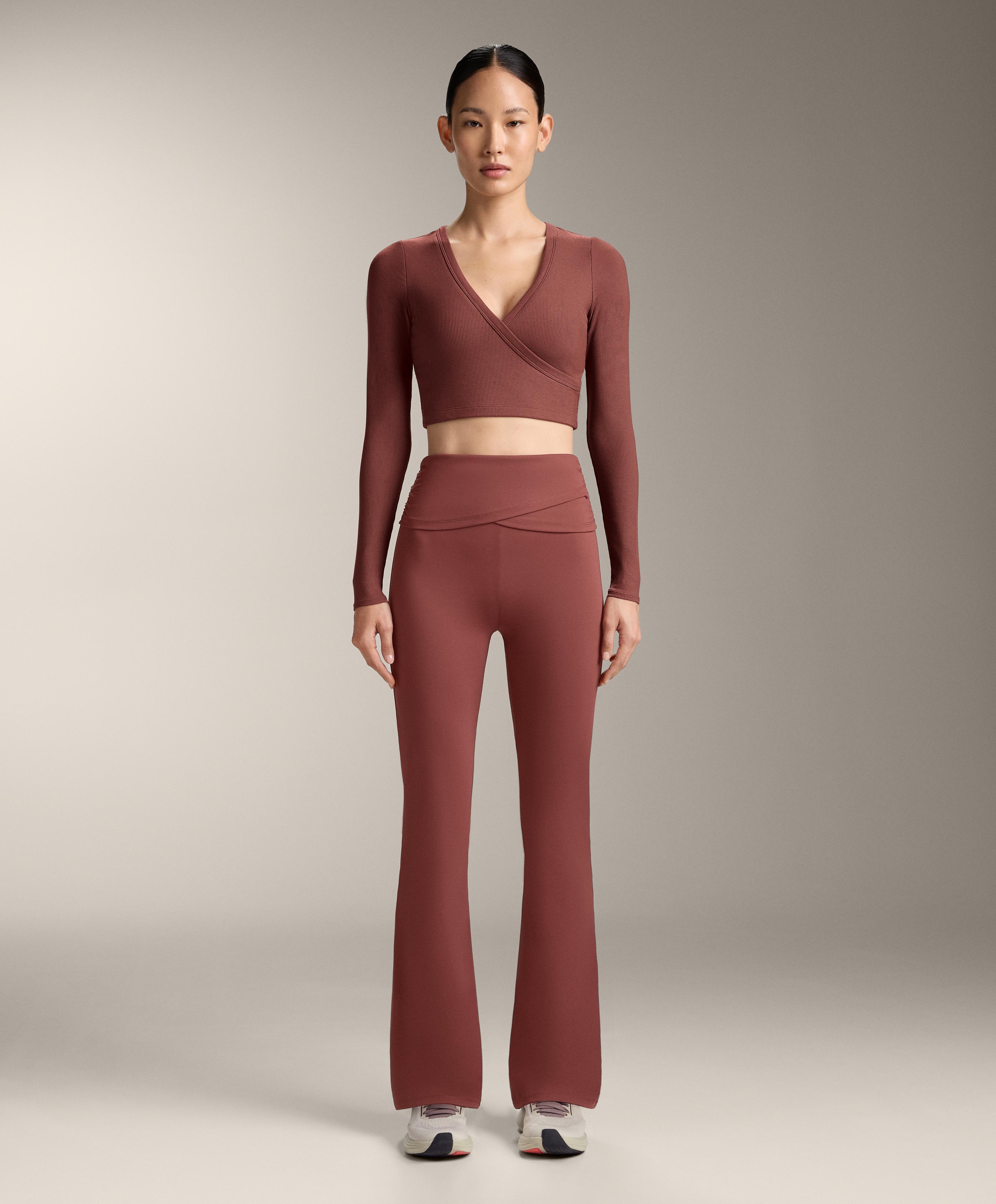 Plum Comfortlux flare draped waist total look - Sale Plum Comfortlux flare draped waist total look - Sale