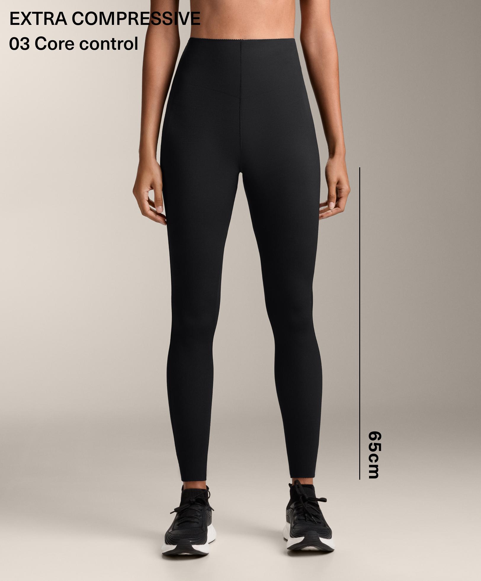 Leggings até ao tornozelo extra compressive core control 65 cm