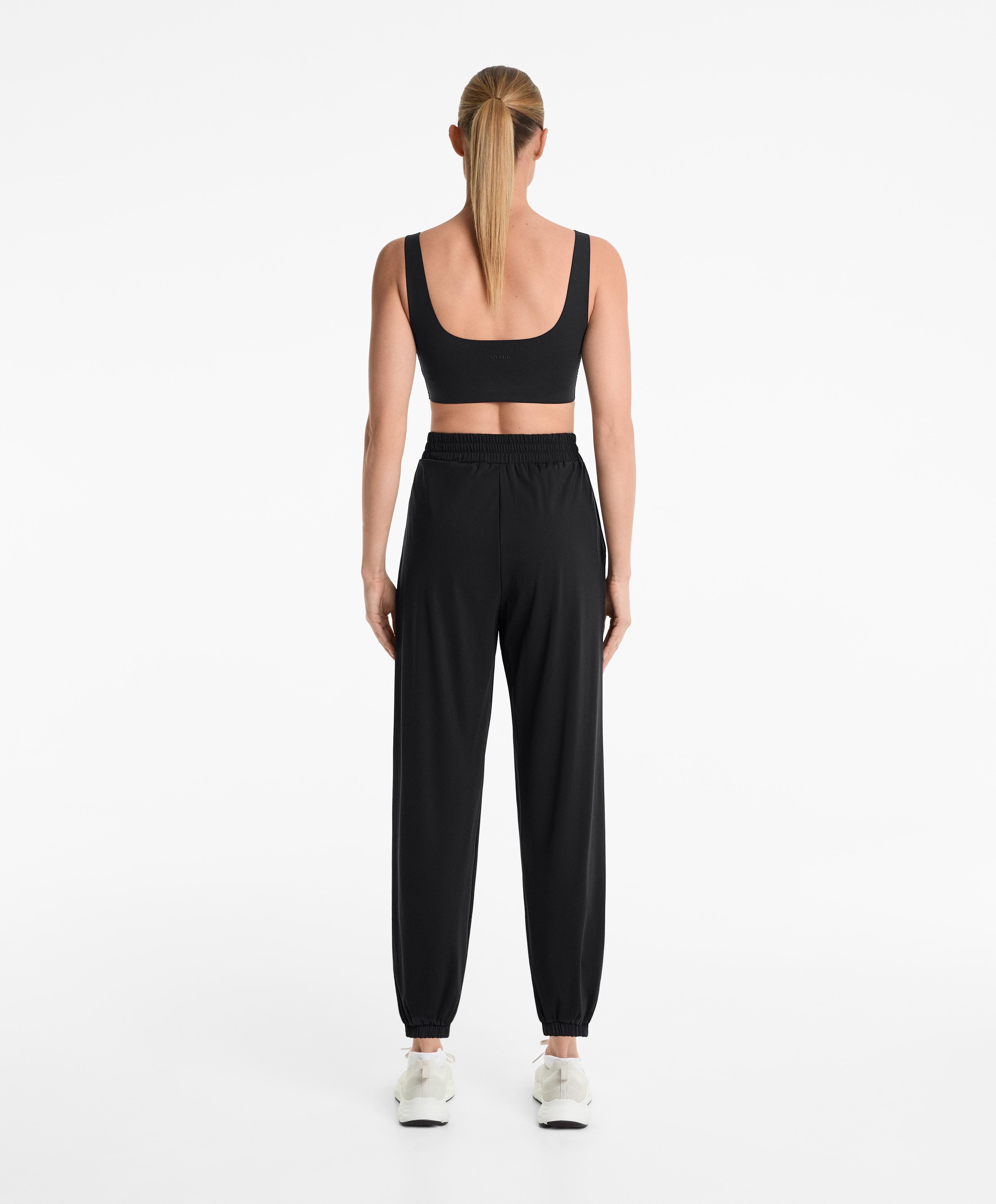 Total look jogger light touch noir