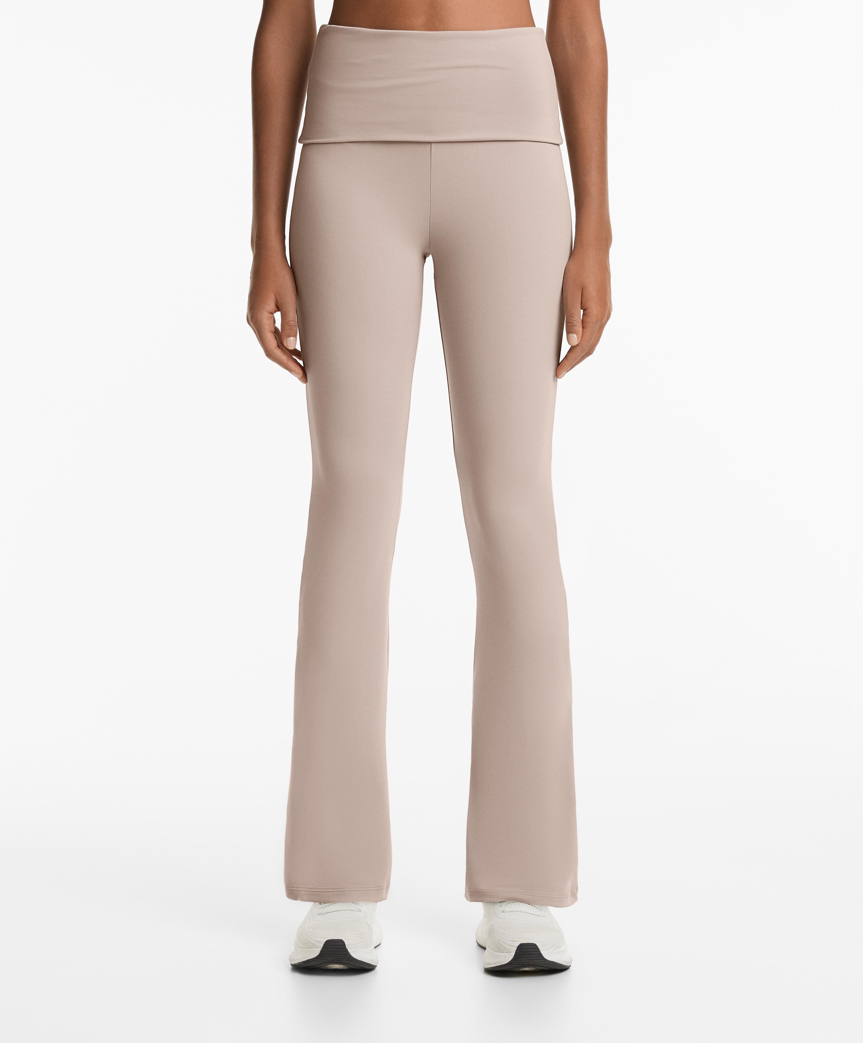 Pantalon flare Comfortlux à taille retournée Pantalon flare Comfortlux à taille retournée