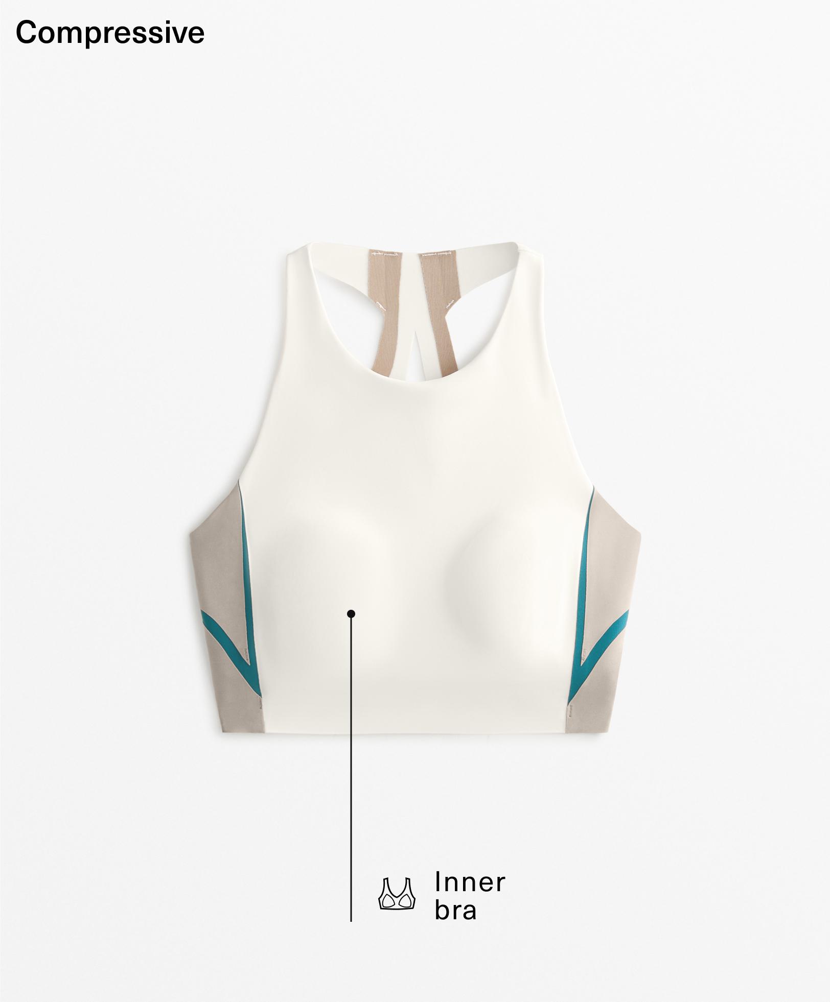 Compressive lines tank top