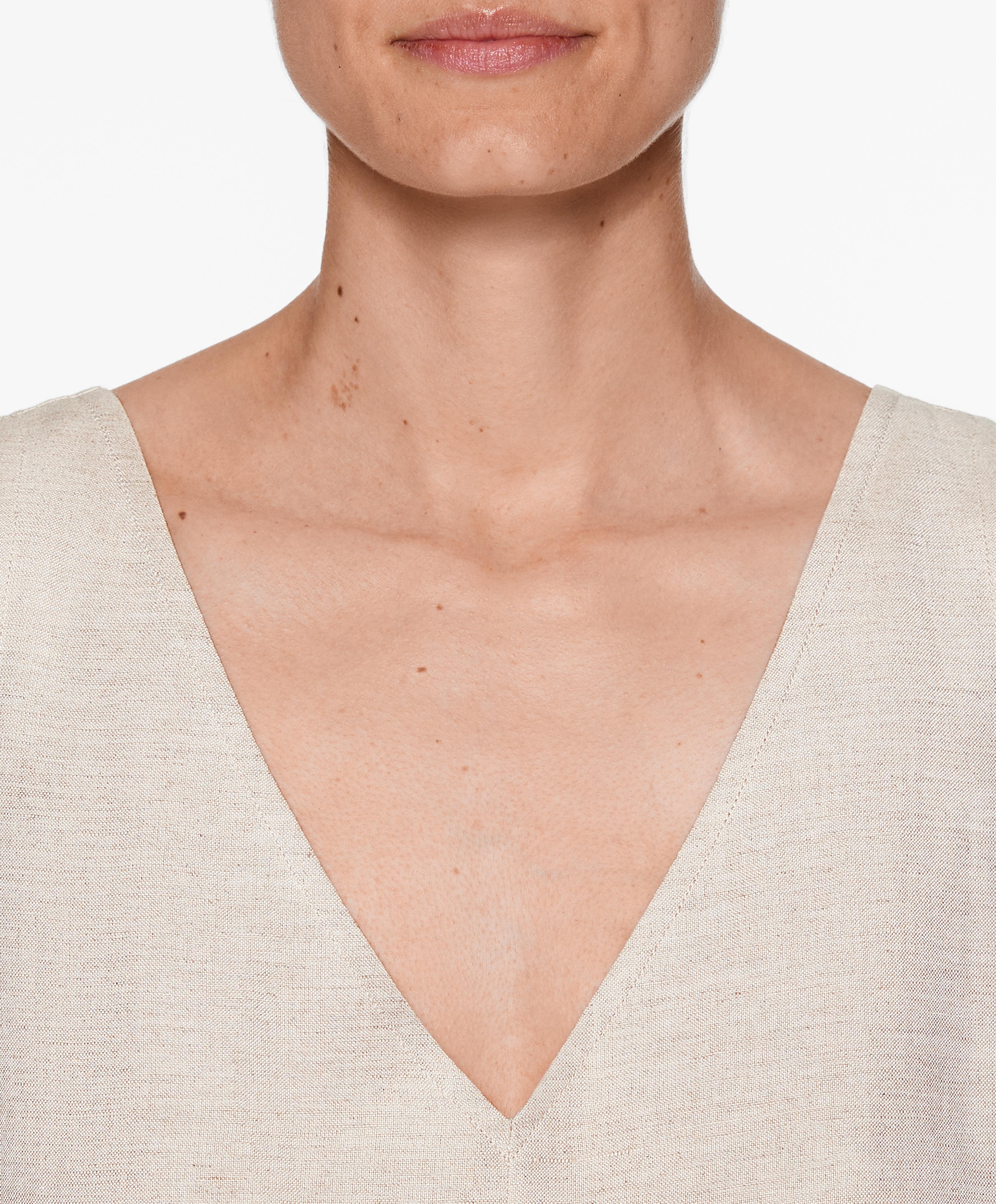 Combinaison en mélange de lin