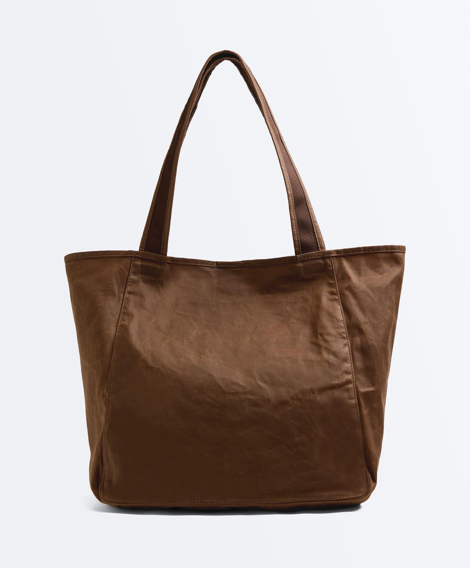 Waxed shopper bag - Sale
