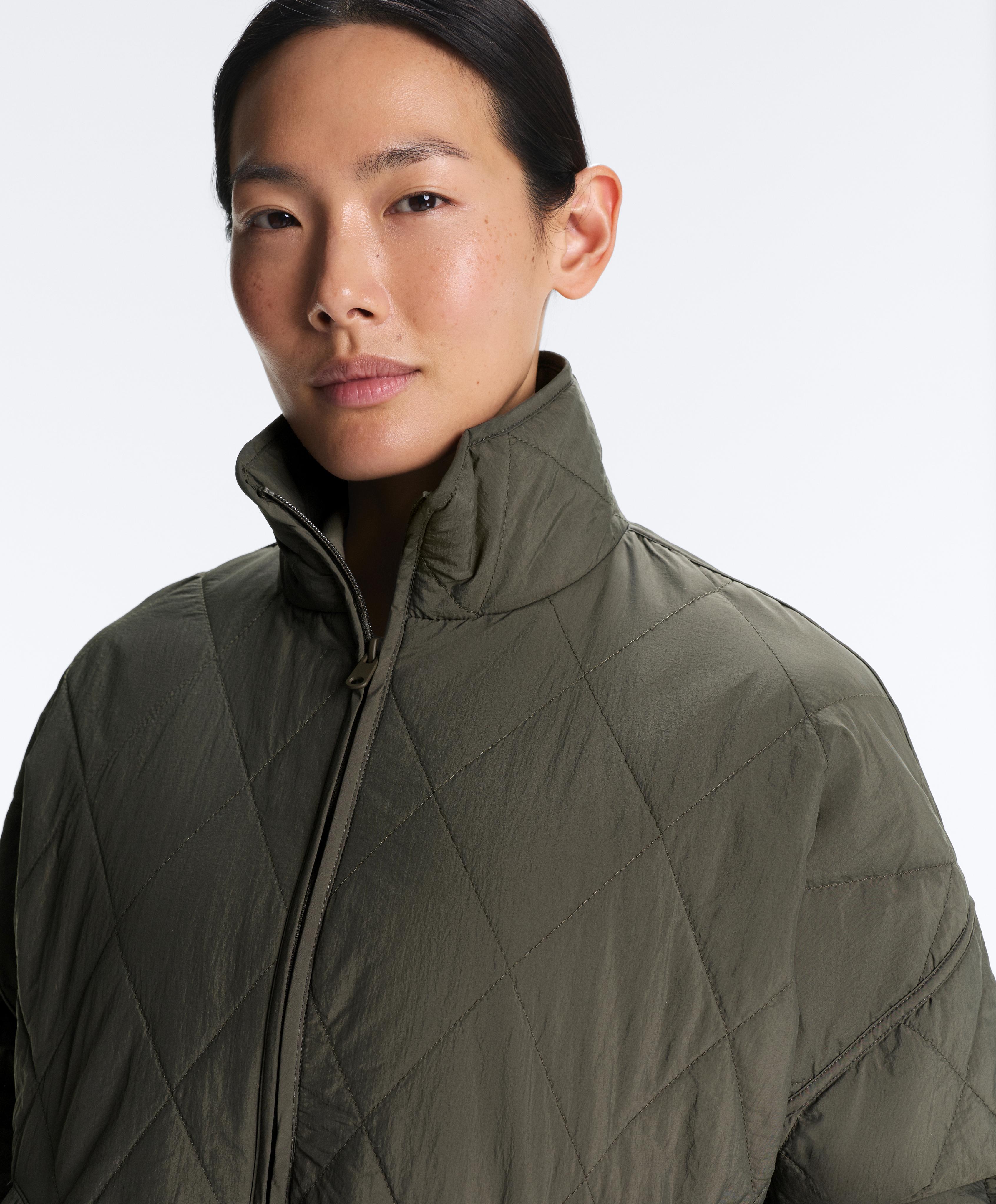 Water-repellent FELLEX® AEROGEL padded jacket — GREEN