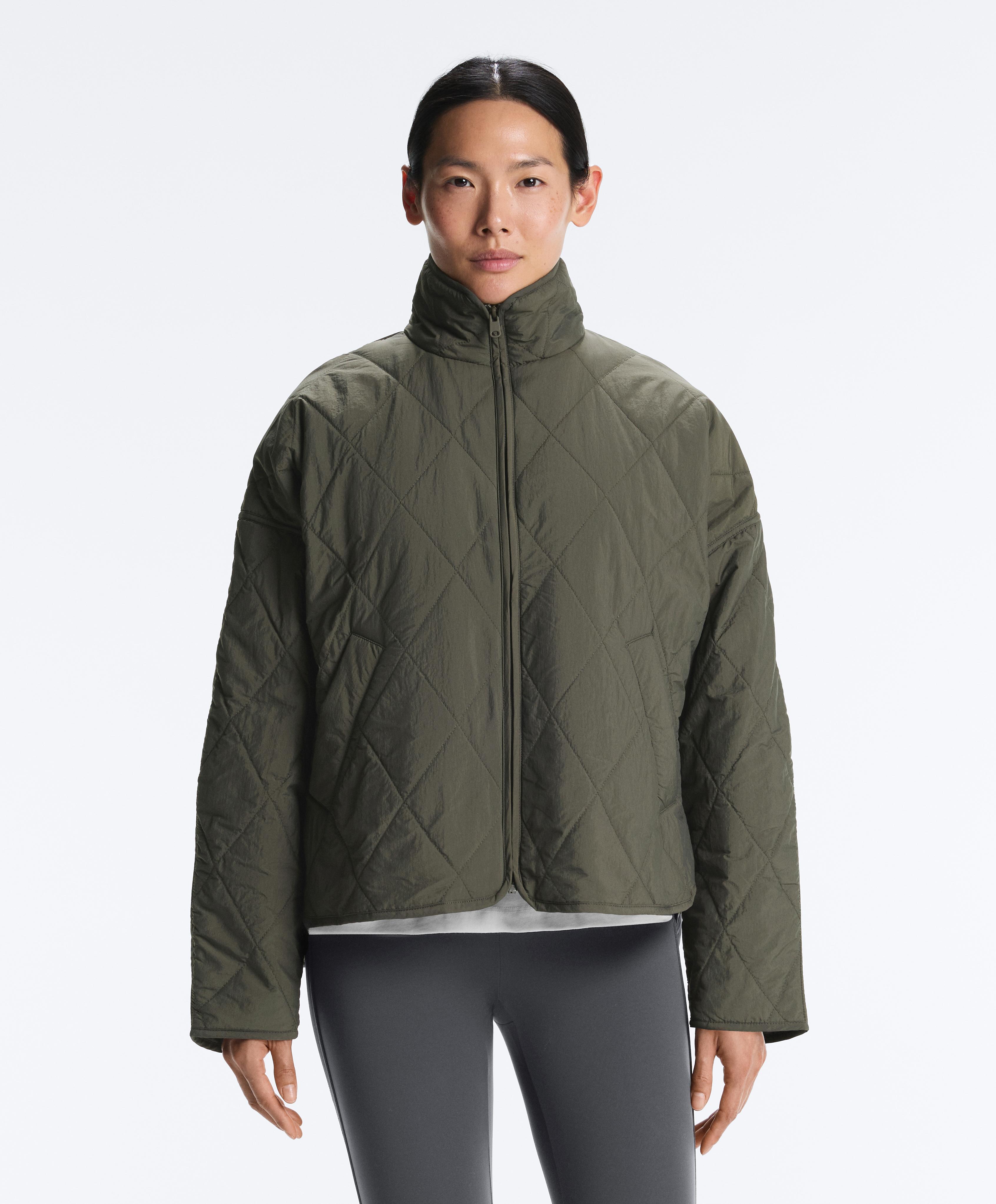 Water-repellent FELLEX® AEROGEL padded jacket — GREEN