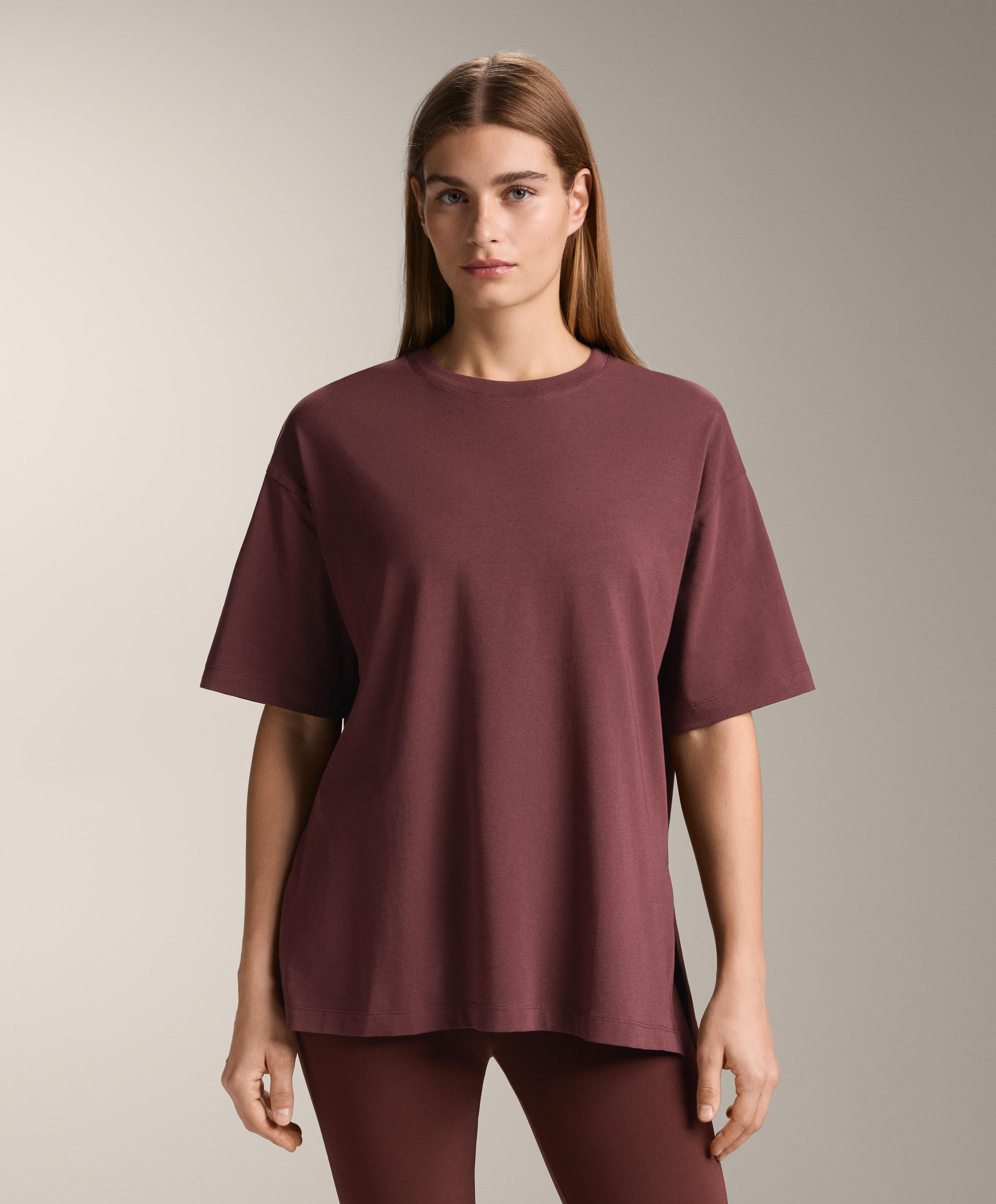 T-shirt à manches courtes en coton mélangé