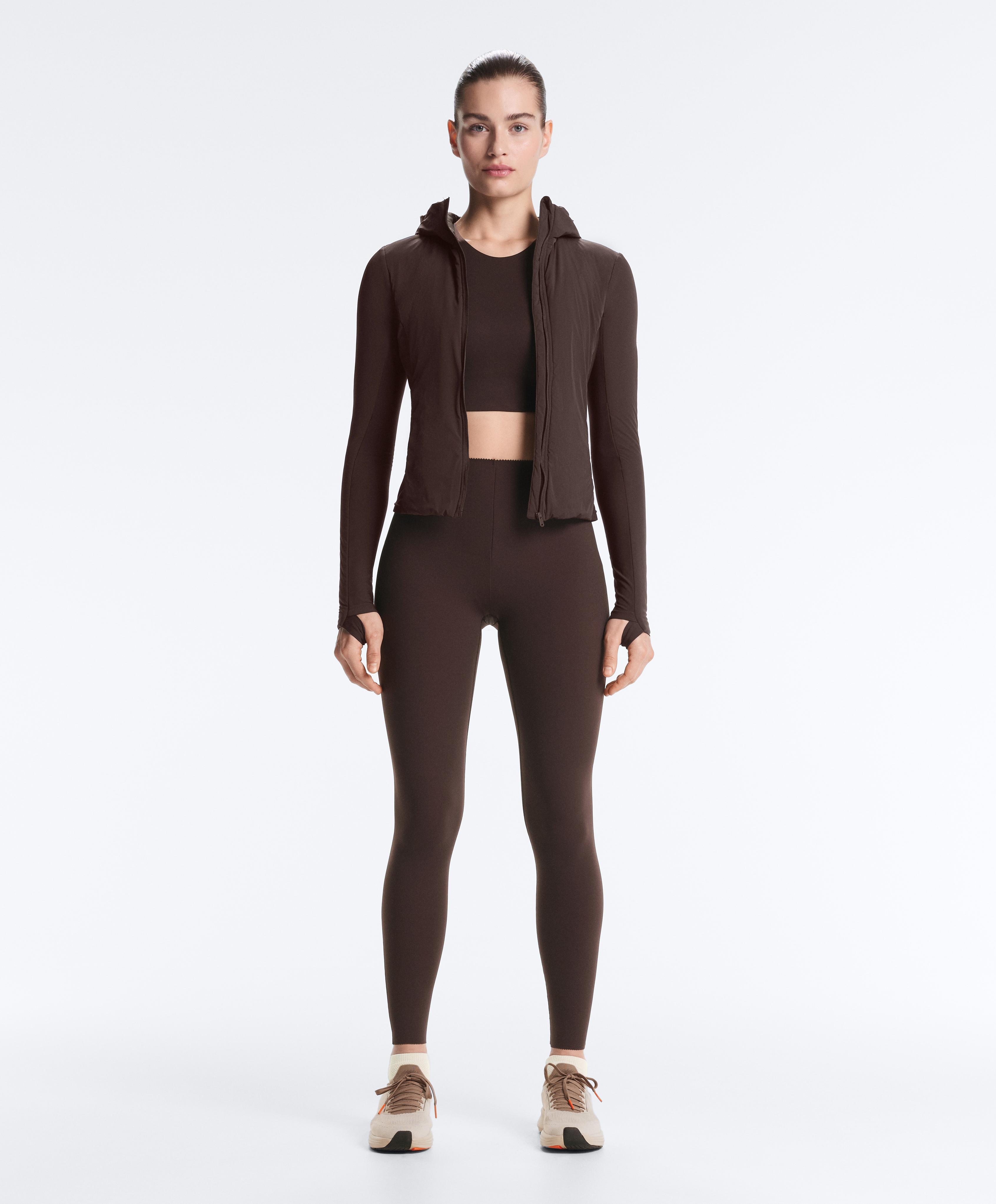 FELLEX® Volcanic technical padded jacket — Dark chocolate