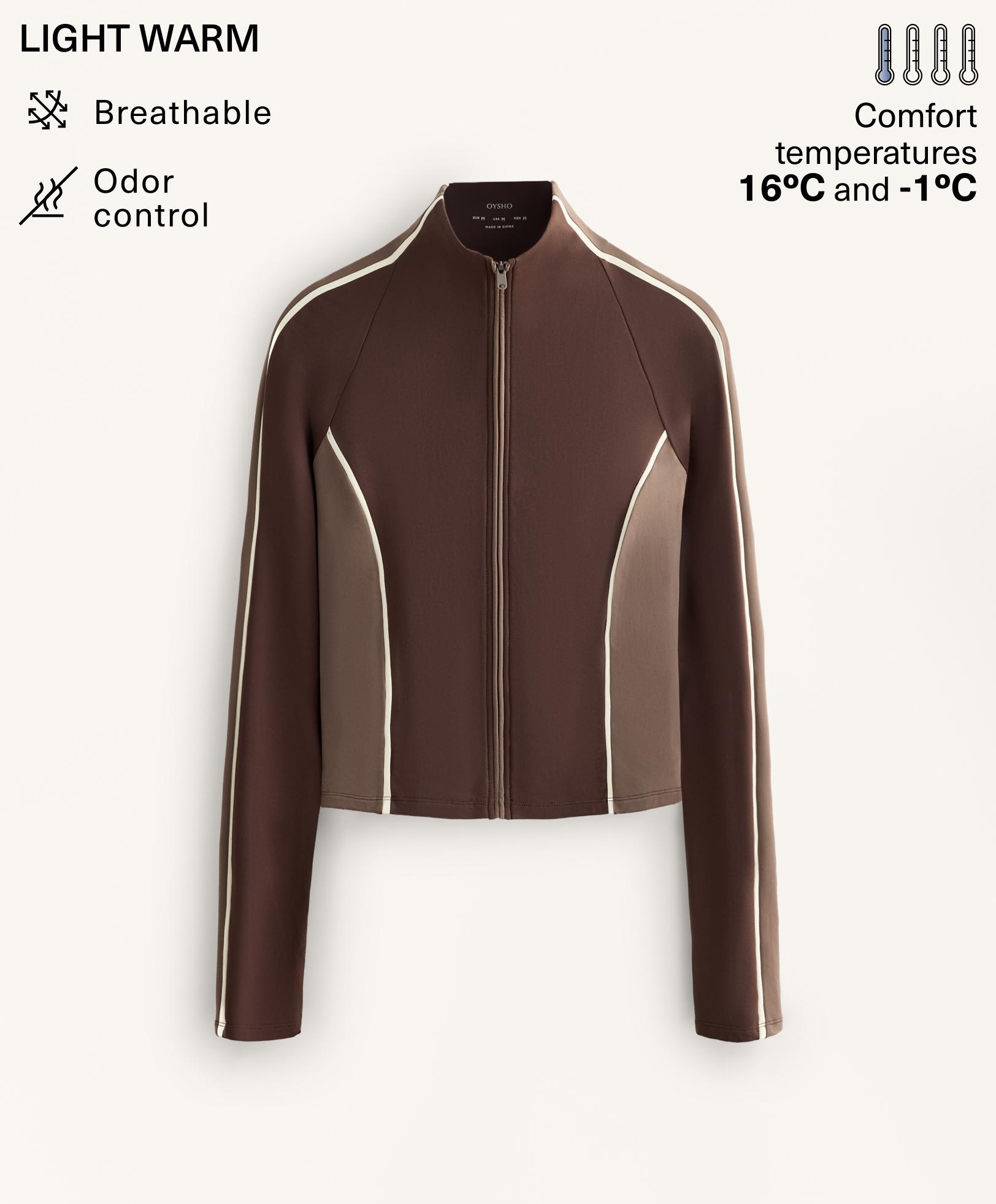 Light warm technical jacket