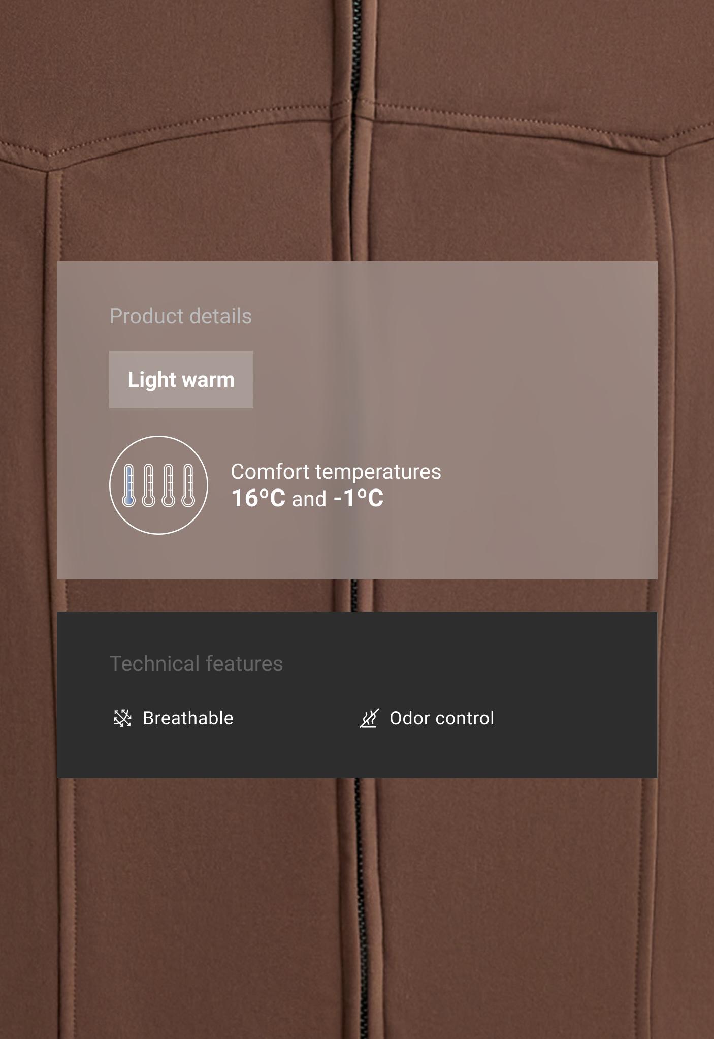 Tehnička jakna light warm boxy Tehnička jakna light warm boxy