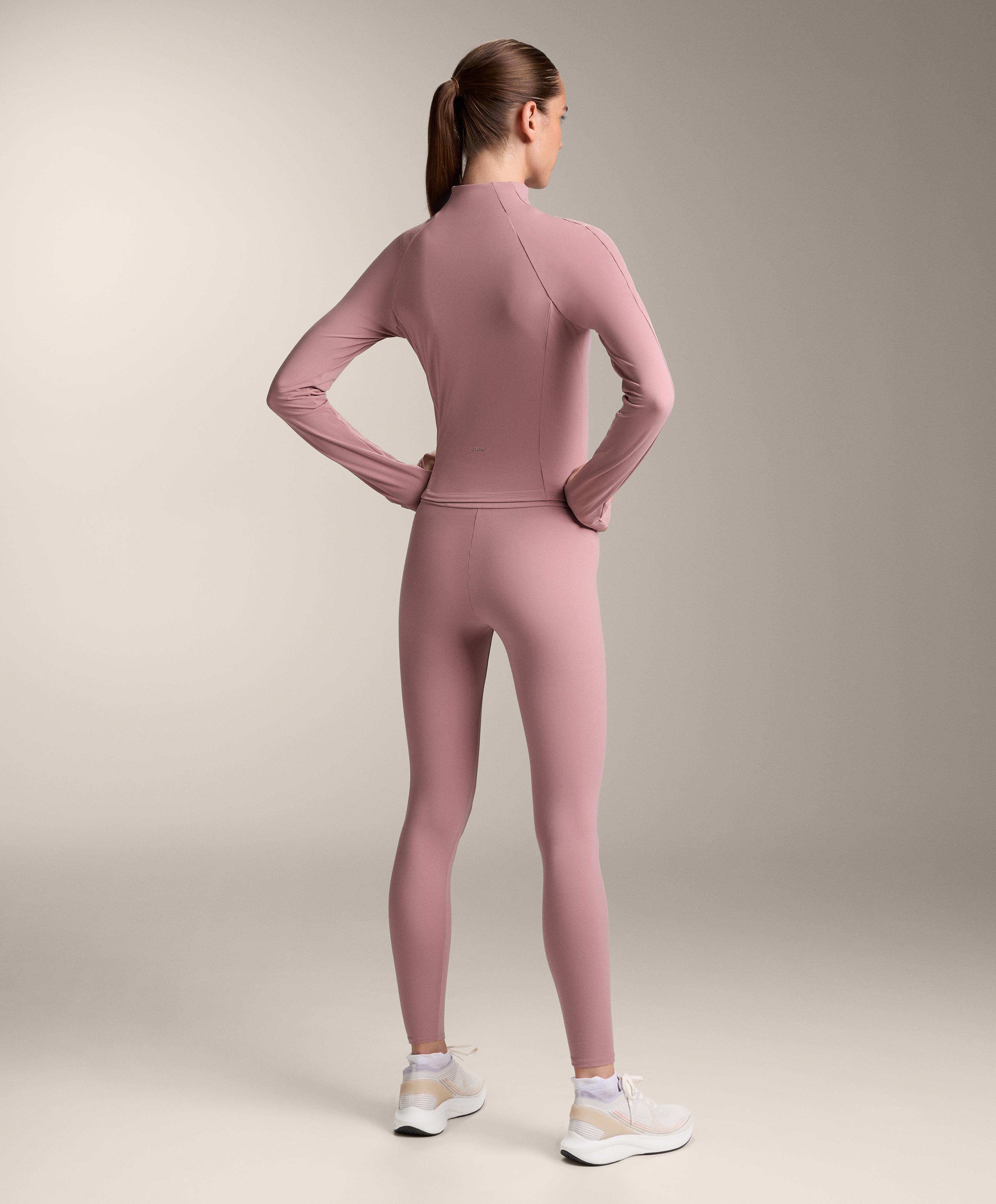Total look running licht warm verwassen roze met comfortlux - Sale