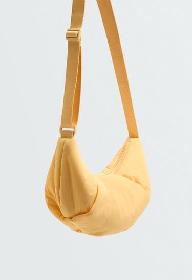 Quilted crossbody bag — YELLOW 7