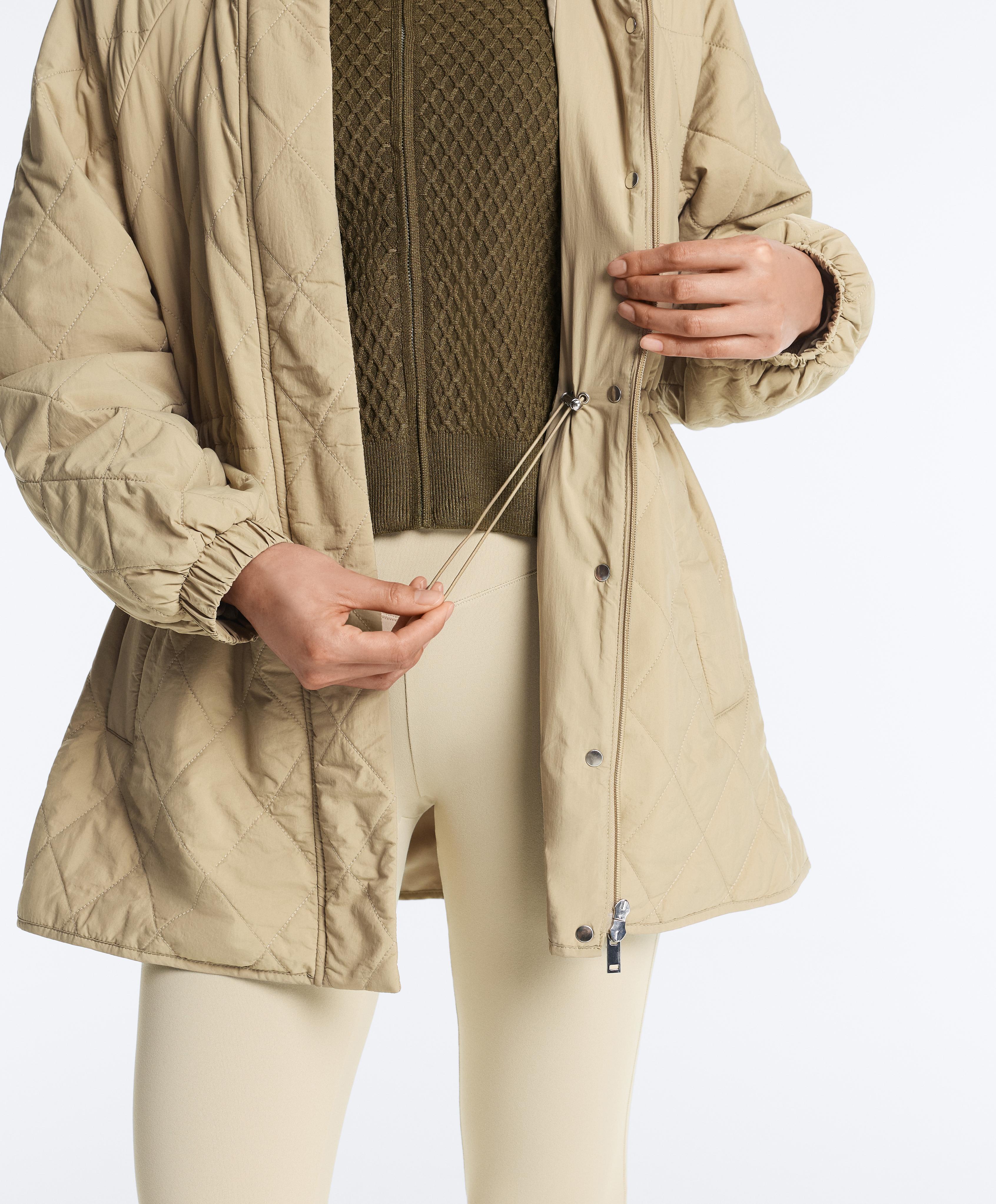 FELLEX® AEROGEL padded jacket — GREEN BEIGE