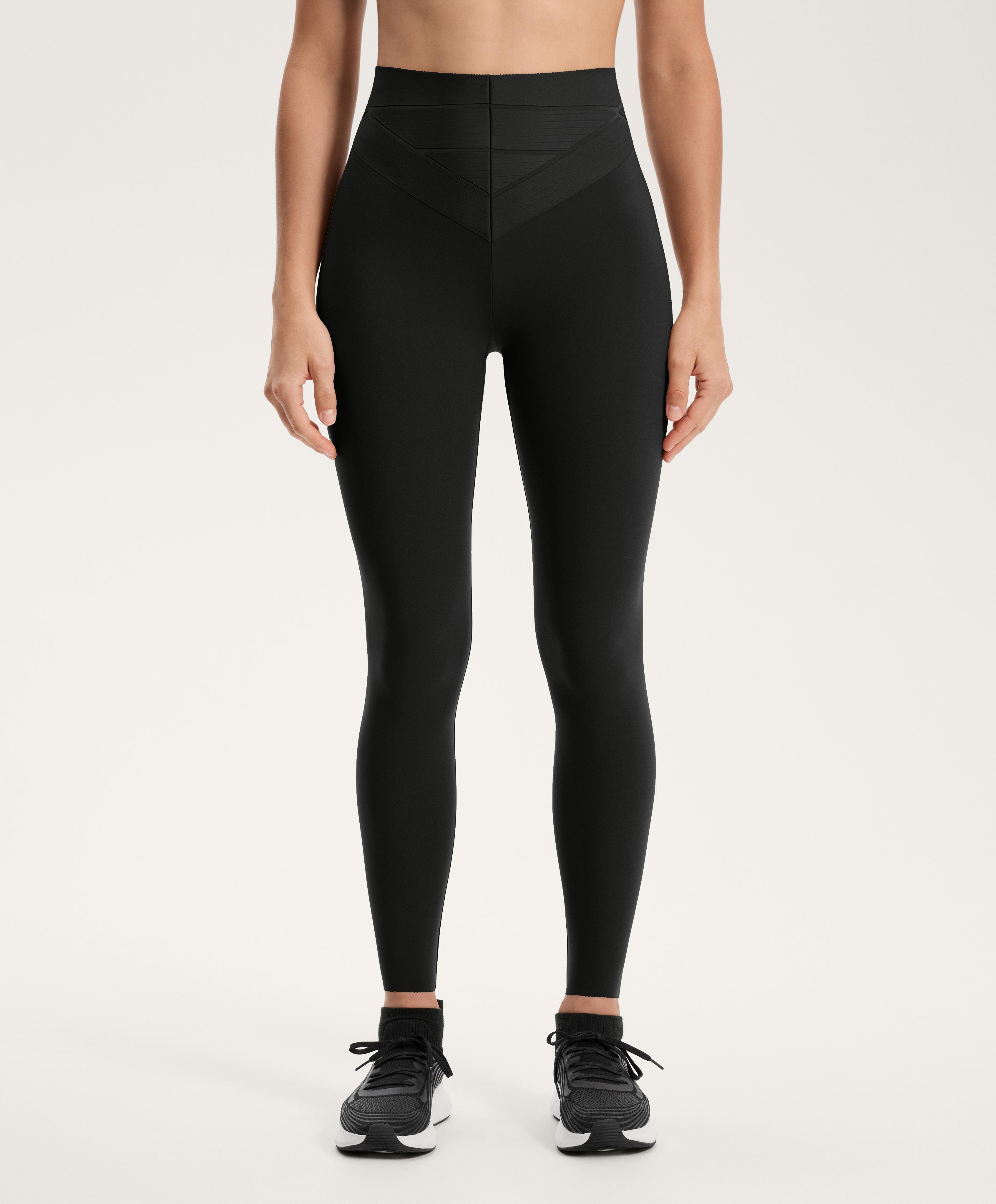 Leggings do kostki high rise Compressive ze wstawkami core control 65 cm Leggings do kostki high rise Compressive ze wstawkami core control 65 cm