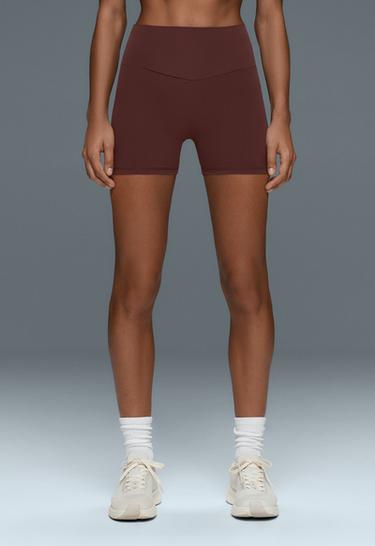 Hot pants high rise Comfortlux 10 cm — CHOCOLATE 3