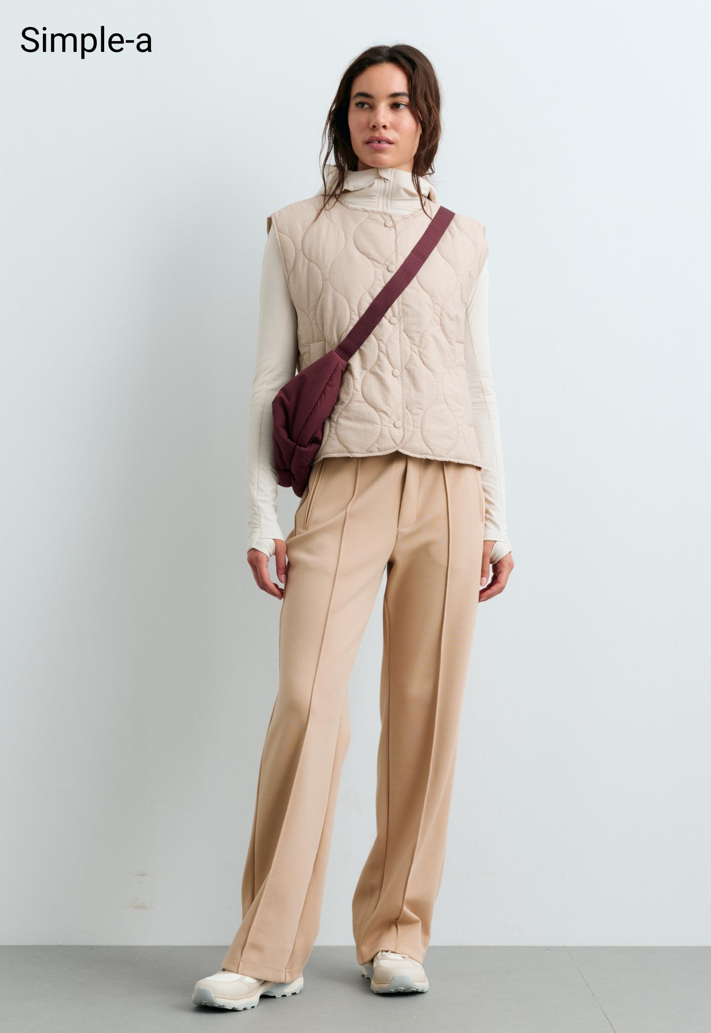 Short Light Touch technical jacket — WHITE
