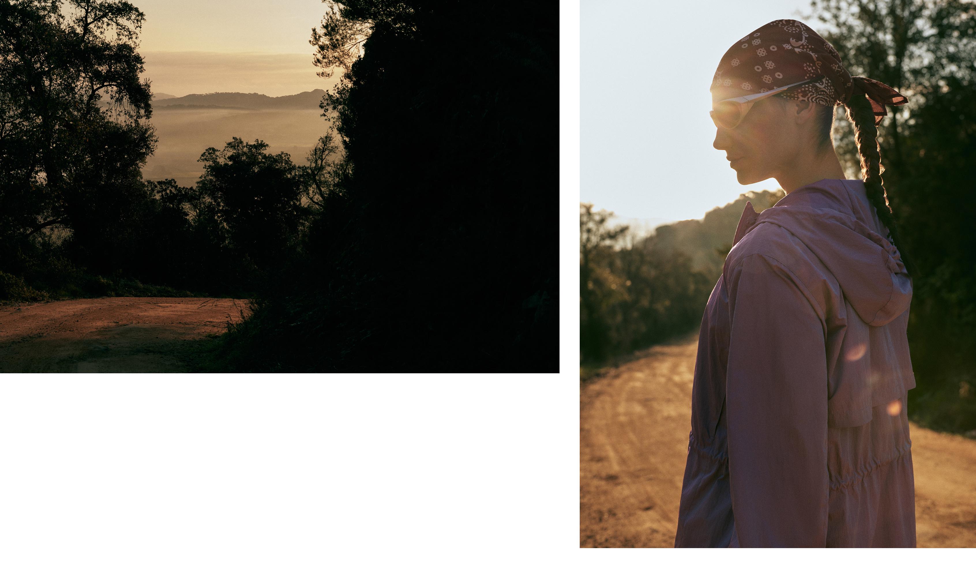 Iridescent Track jacket — WASHED PURPLE