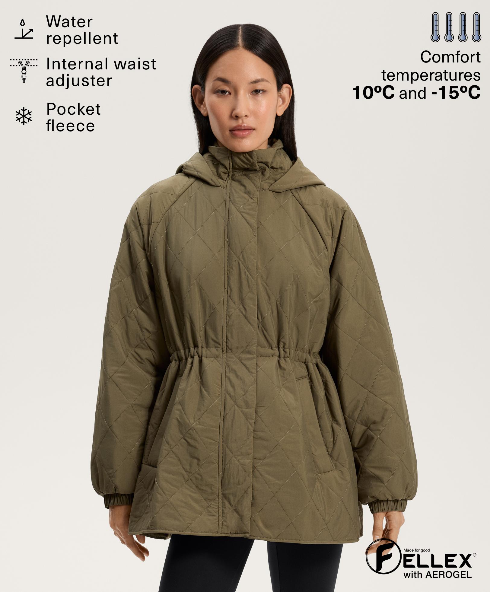 Veste longue matelassée FELLEX® avec AEROGEL Veste longue matelassée FELLEX® avec AEROGEL