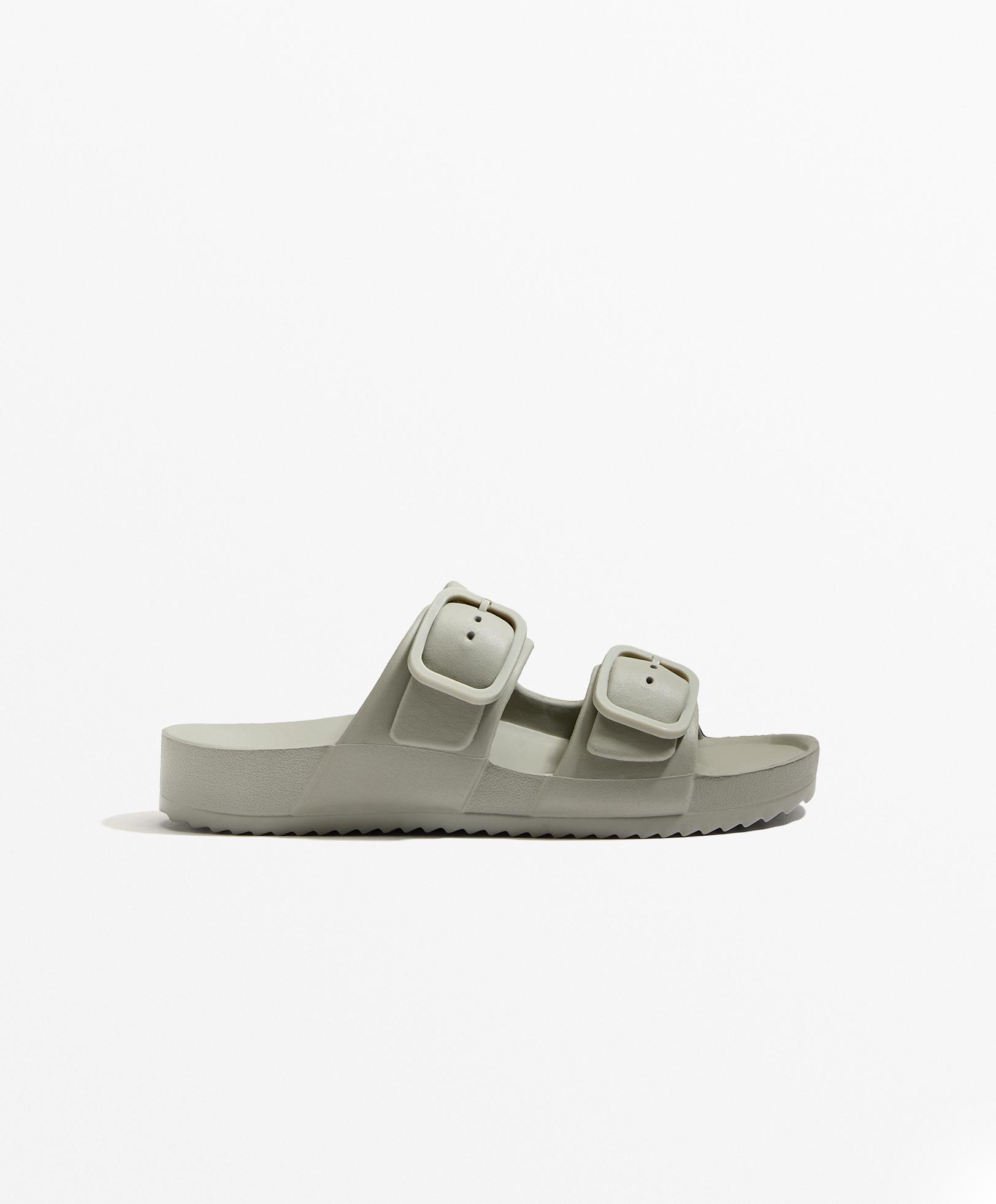 Buckled sandals