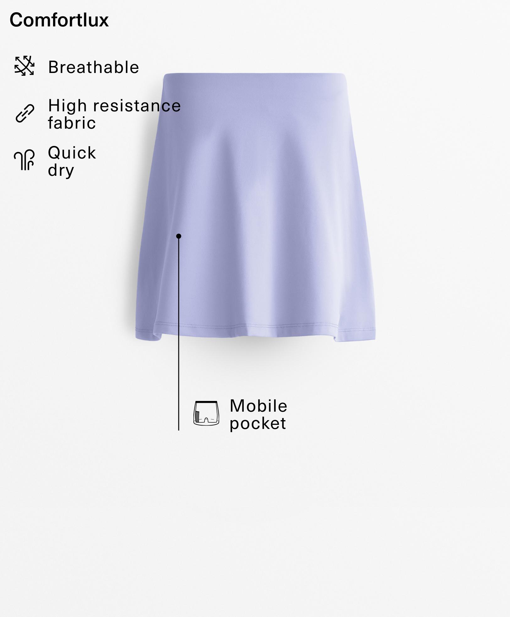 Comfortlux short skirt