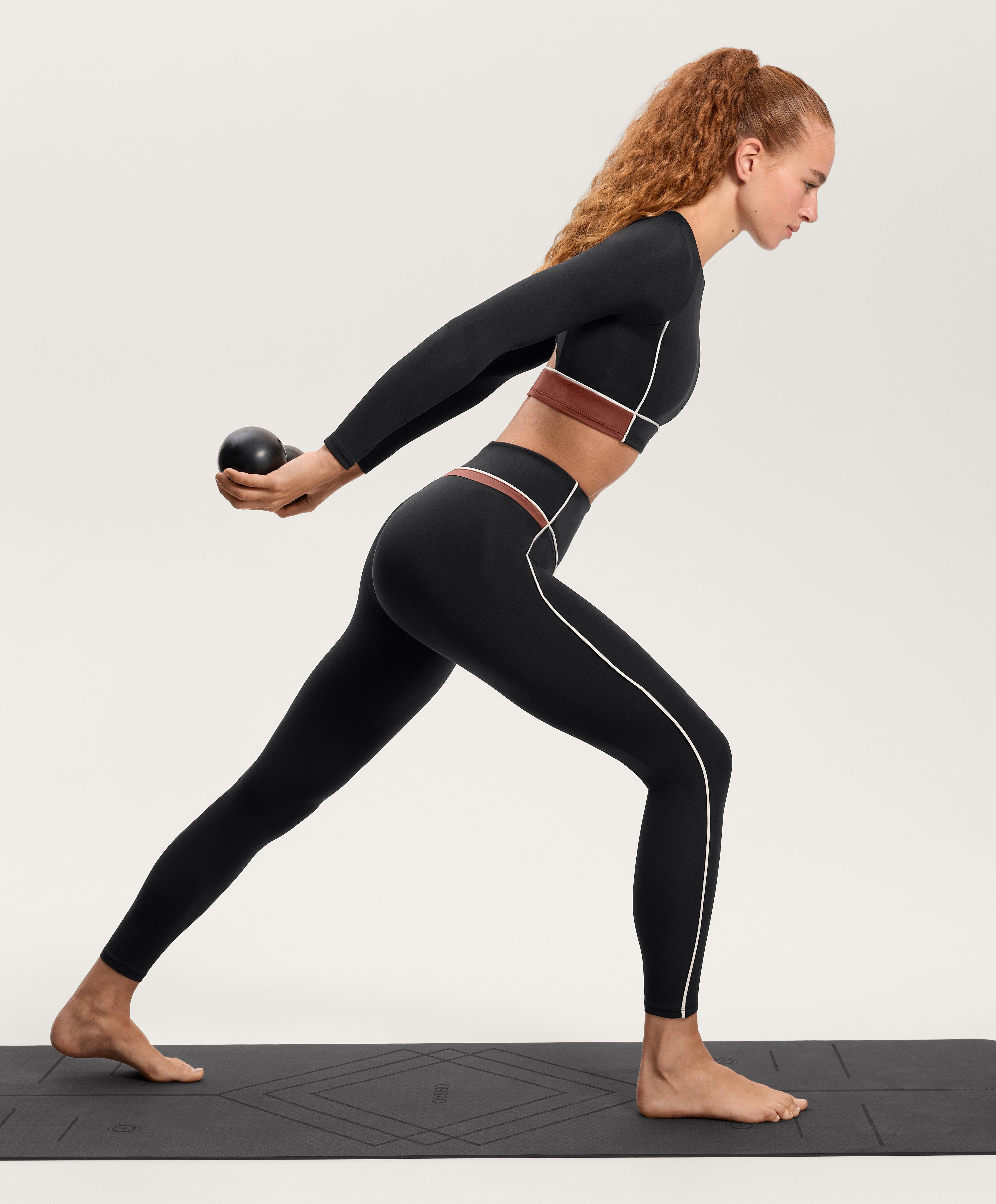 Comfortlux long sleeve piping block Tank top