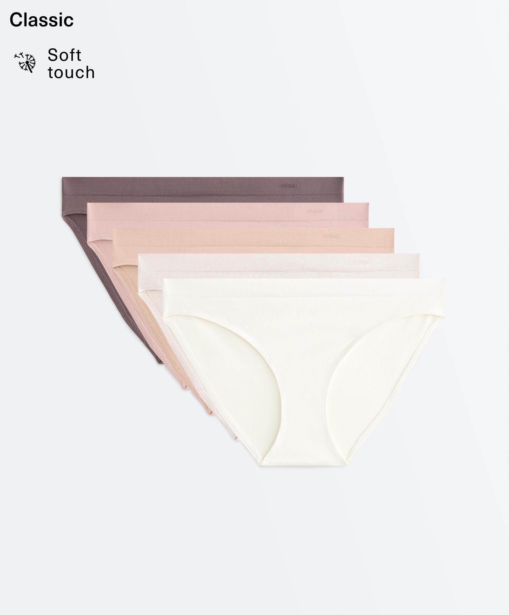 ชั้นในคลาสสิก seamless soft touch 5 ตัว