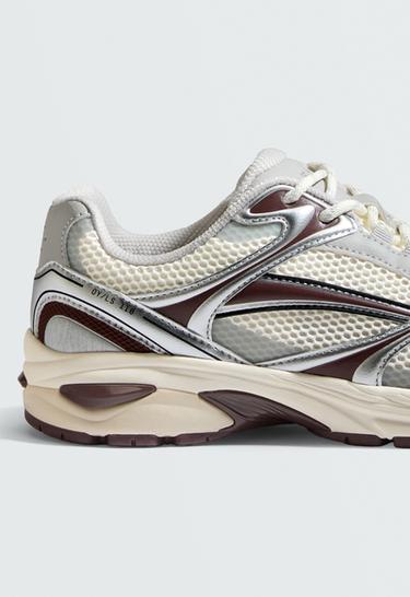 Multi-panel freetime trainers — SILVERY 6