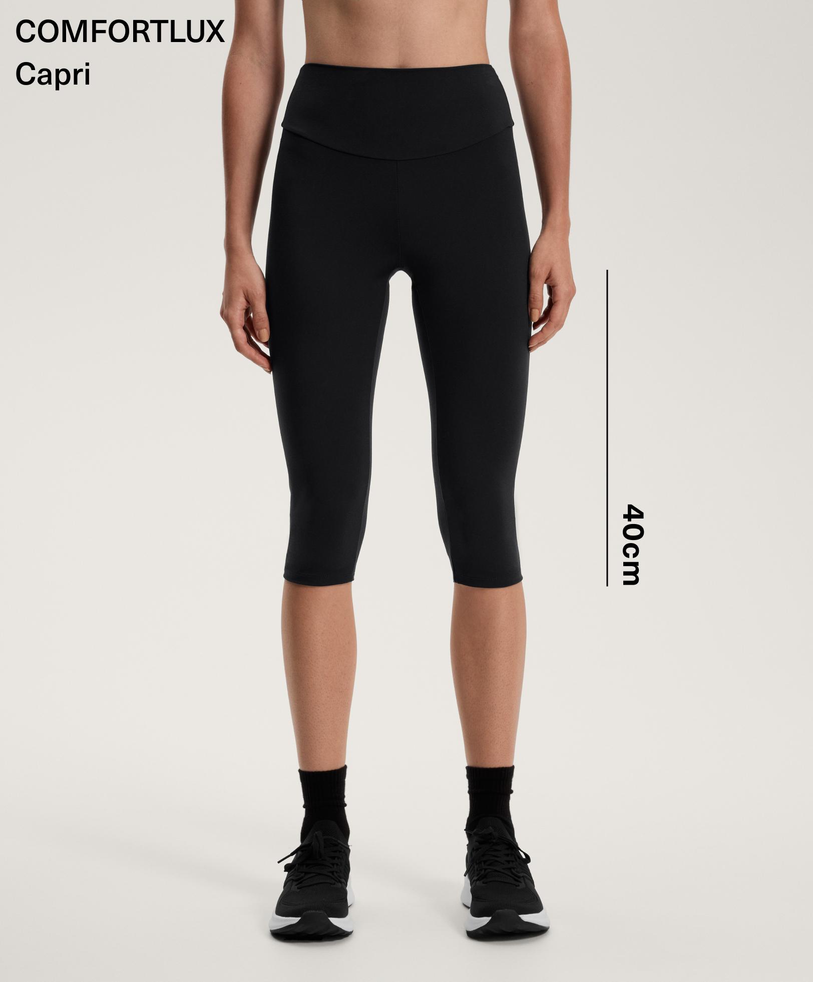 Comfortlux high rise capri leggings 40 cm Comfortlux high rise capri leggings 40 cm
