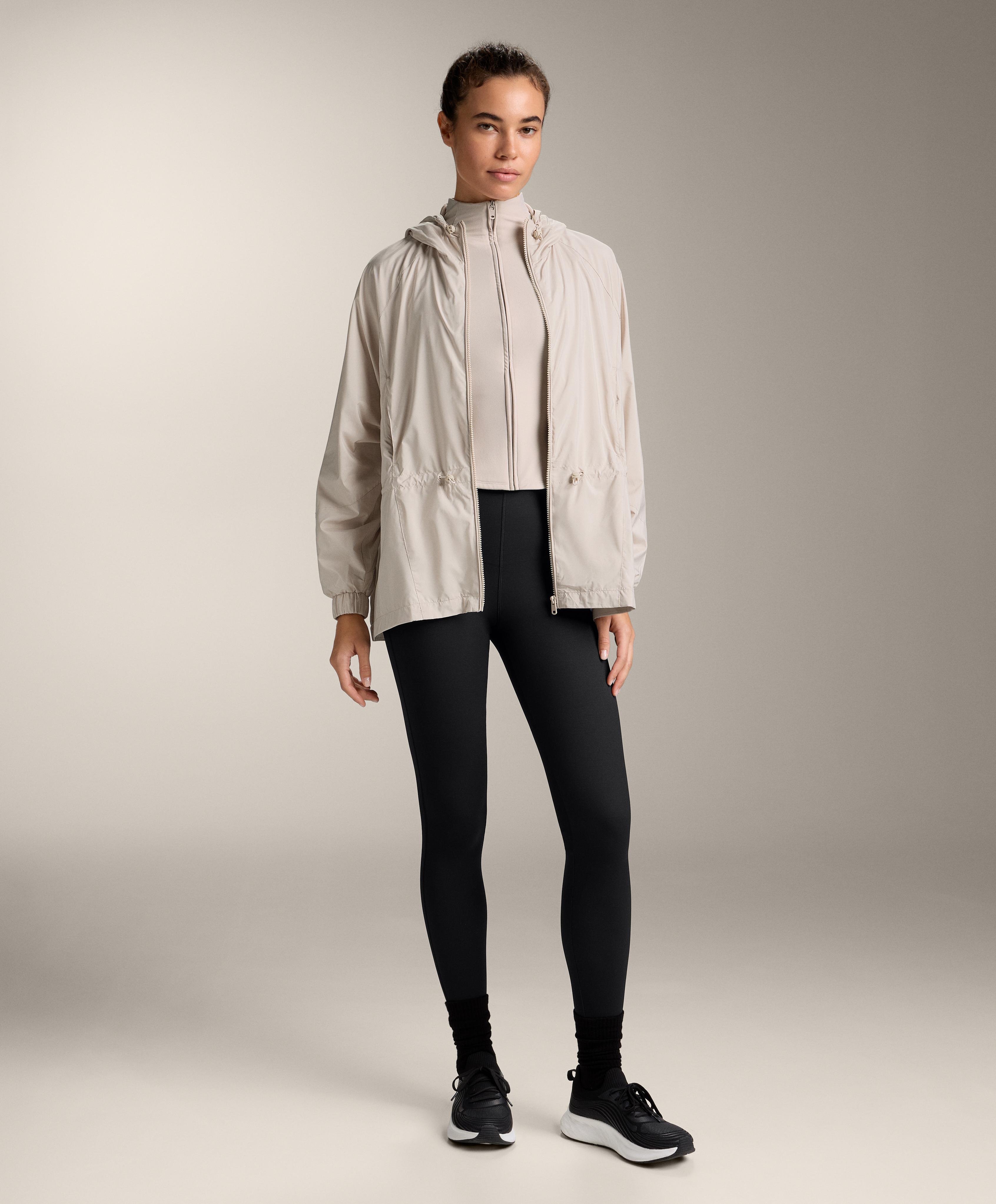 جاكيت واقٍ من الريح طويل وصاد للماء - تنزيلات جاكيت واقٍ من الريح طويل وصاد للماء - تنزيلات