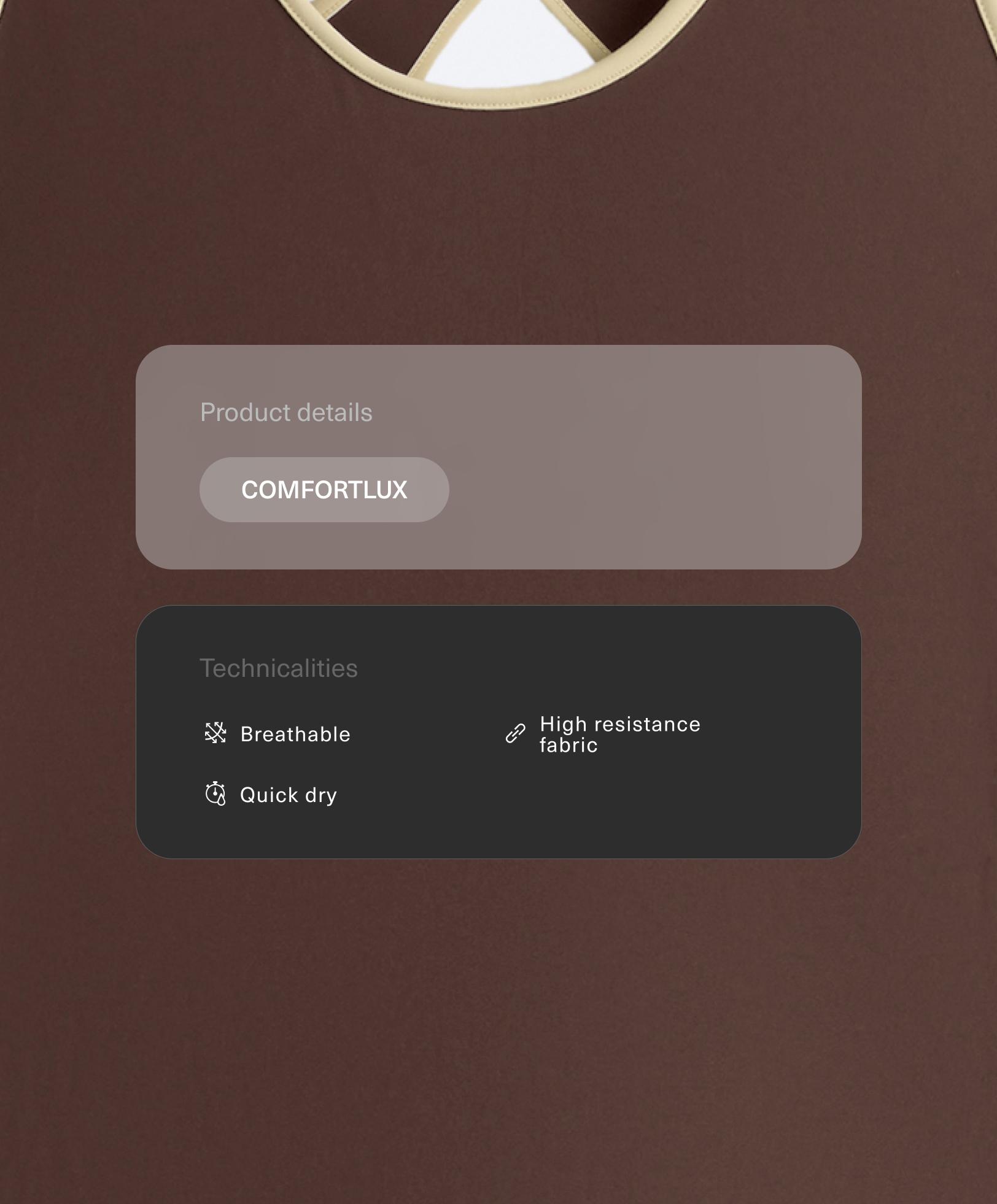 Comfortlux Piping long jumpsuit Comfortlux Piping long jumpsuit