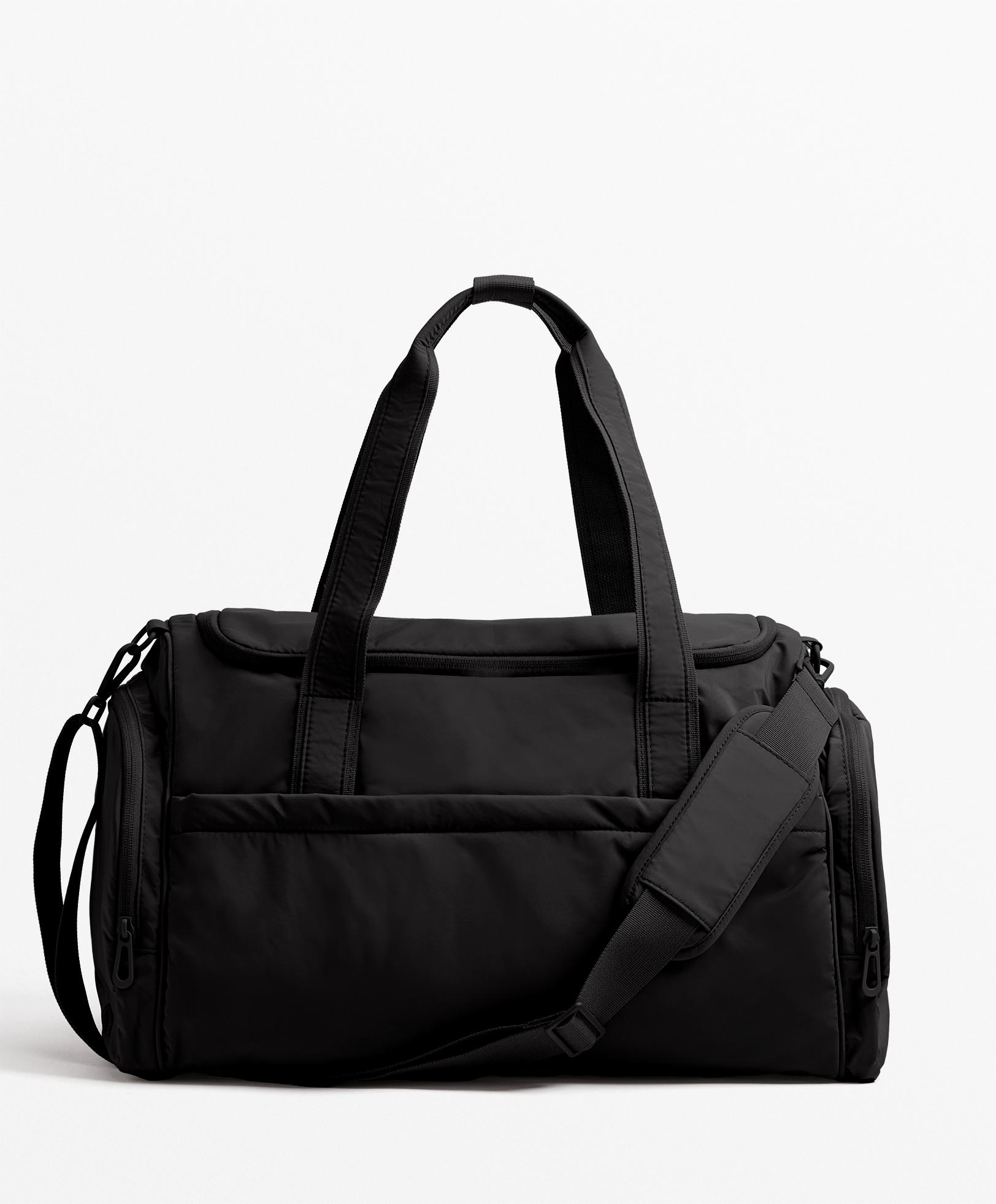 Technical bag with side pockets