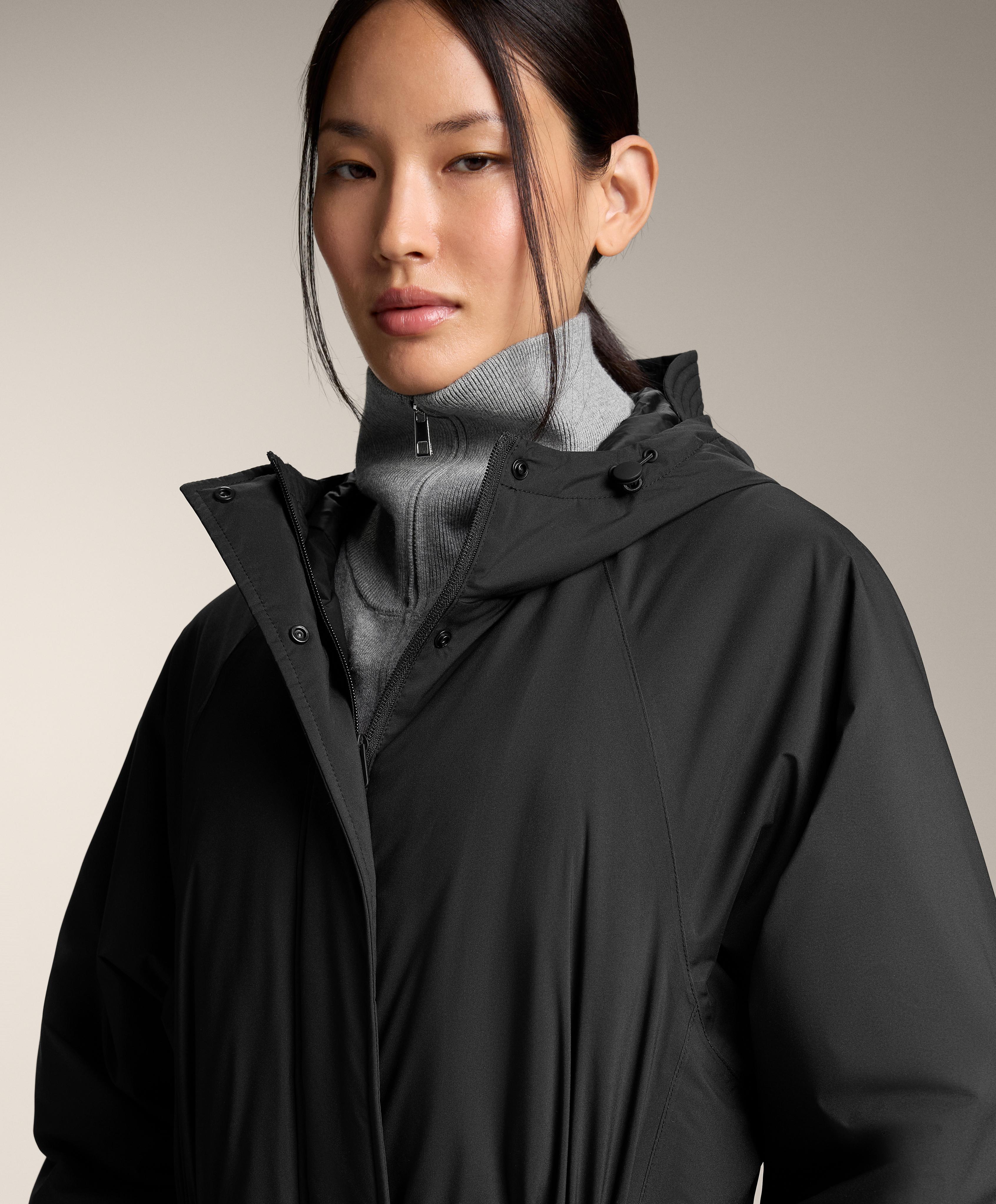 10k ThindownTM waterproof extra-light long padded jacket