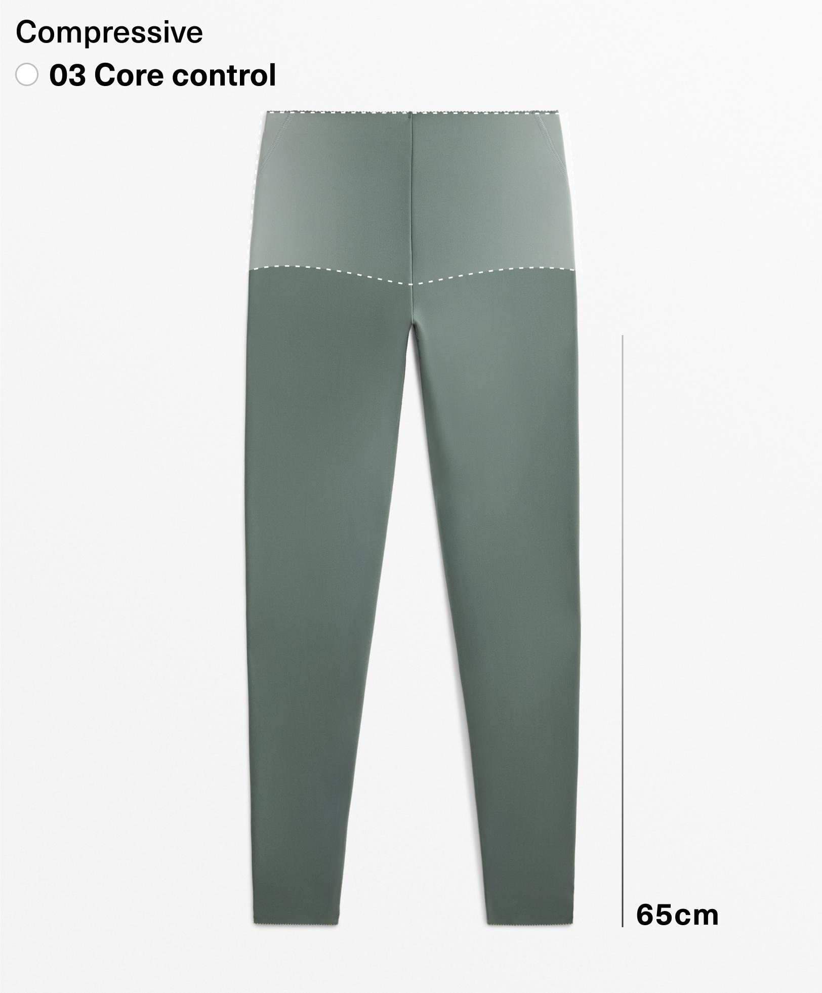 Legging 7/8 compressive core control