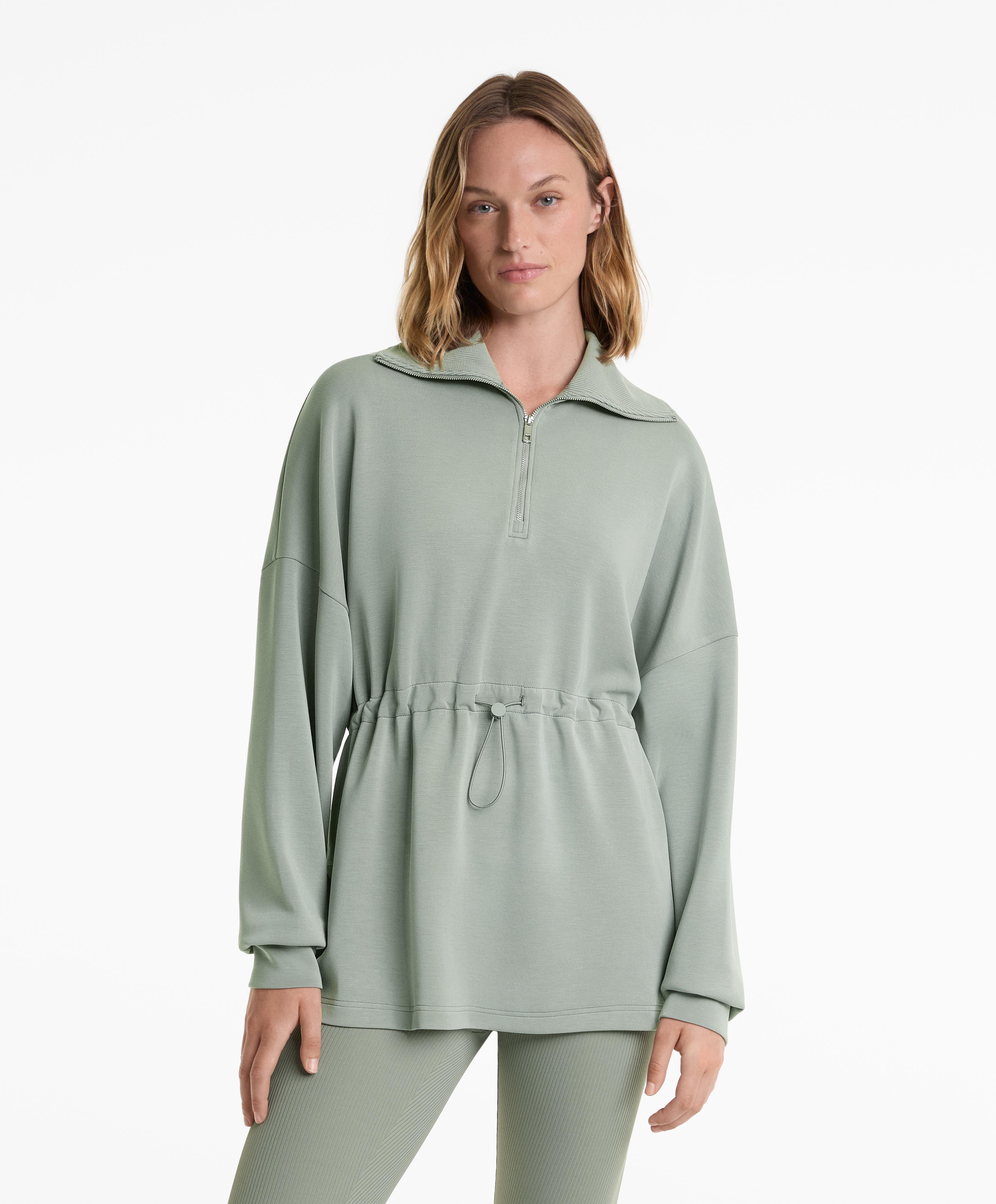 Oversize Oysho Sudaderas Mujer Sudadera Modal Oysho Sudadera Tacto