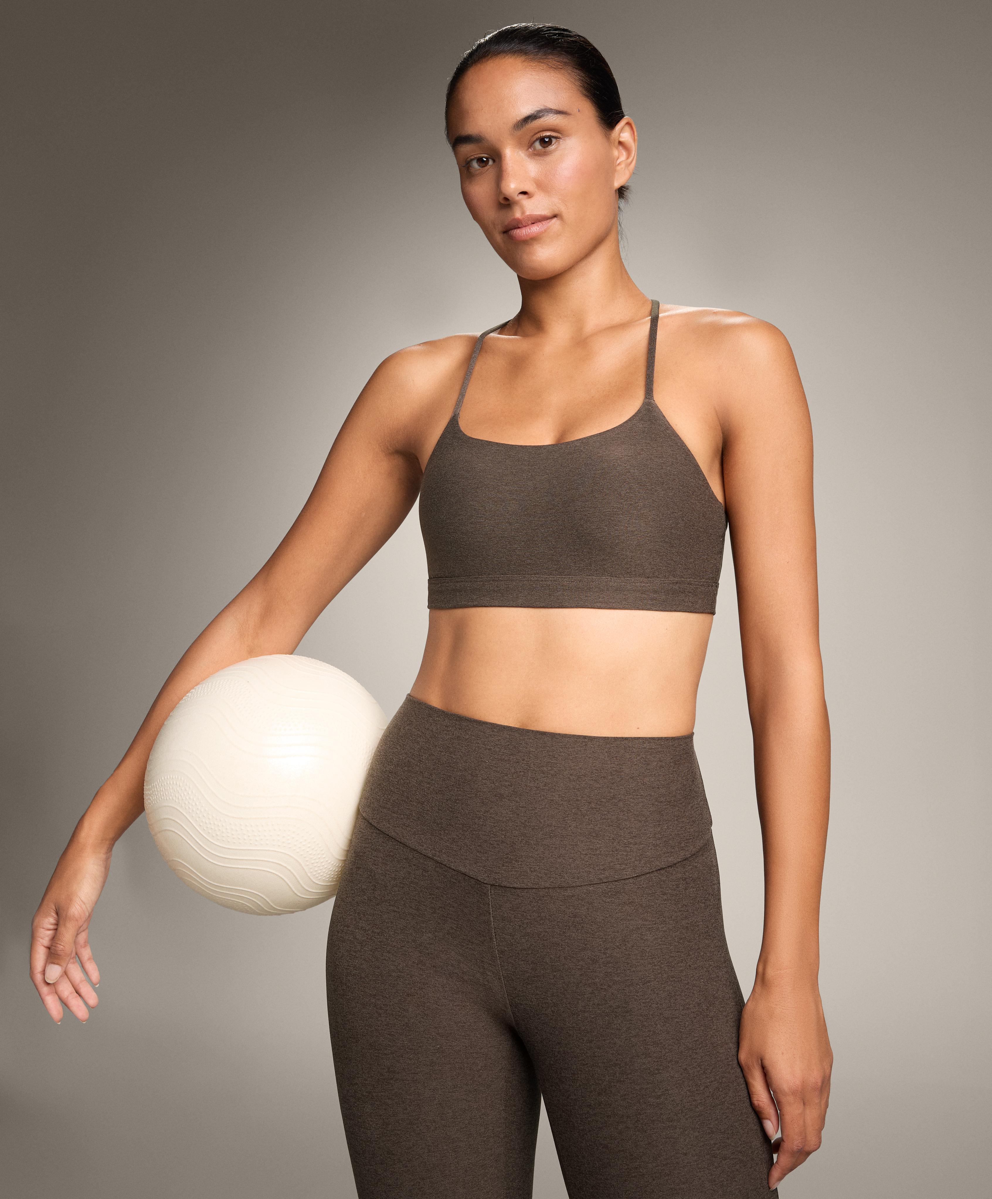Light-support Comfortlux crossover-strap sports bra
