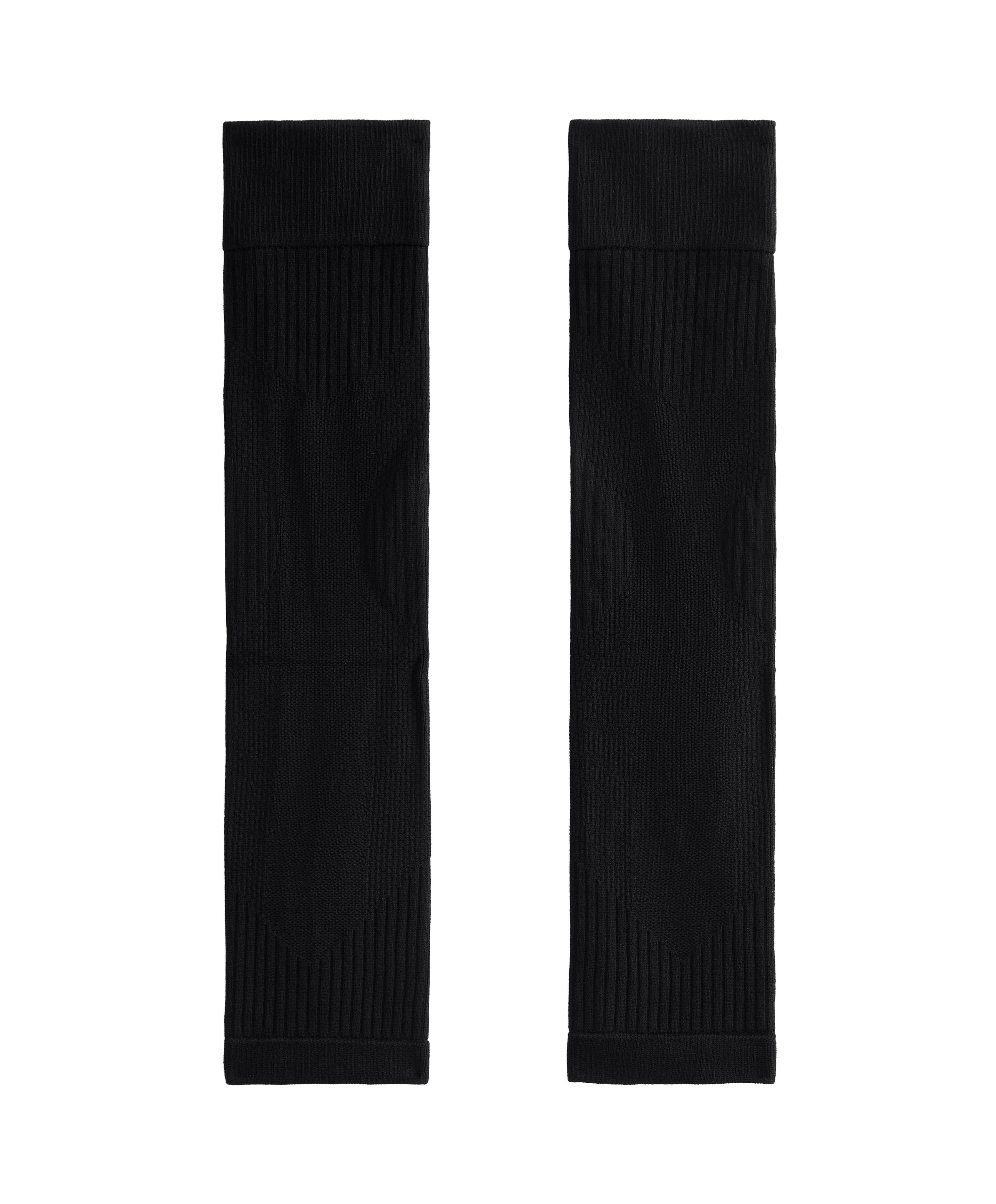 Running arm sleeves — BLACK