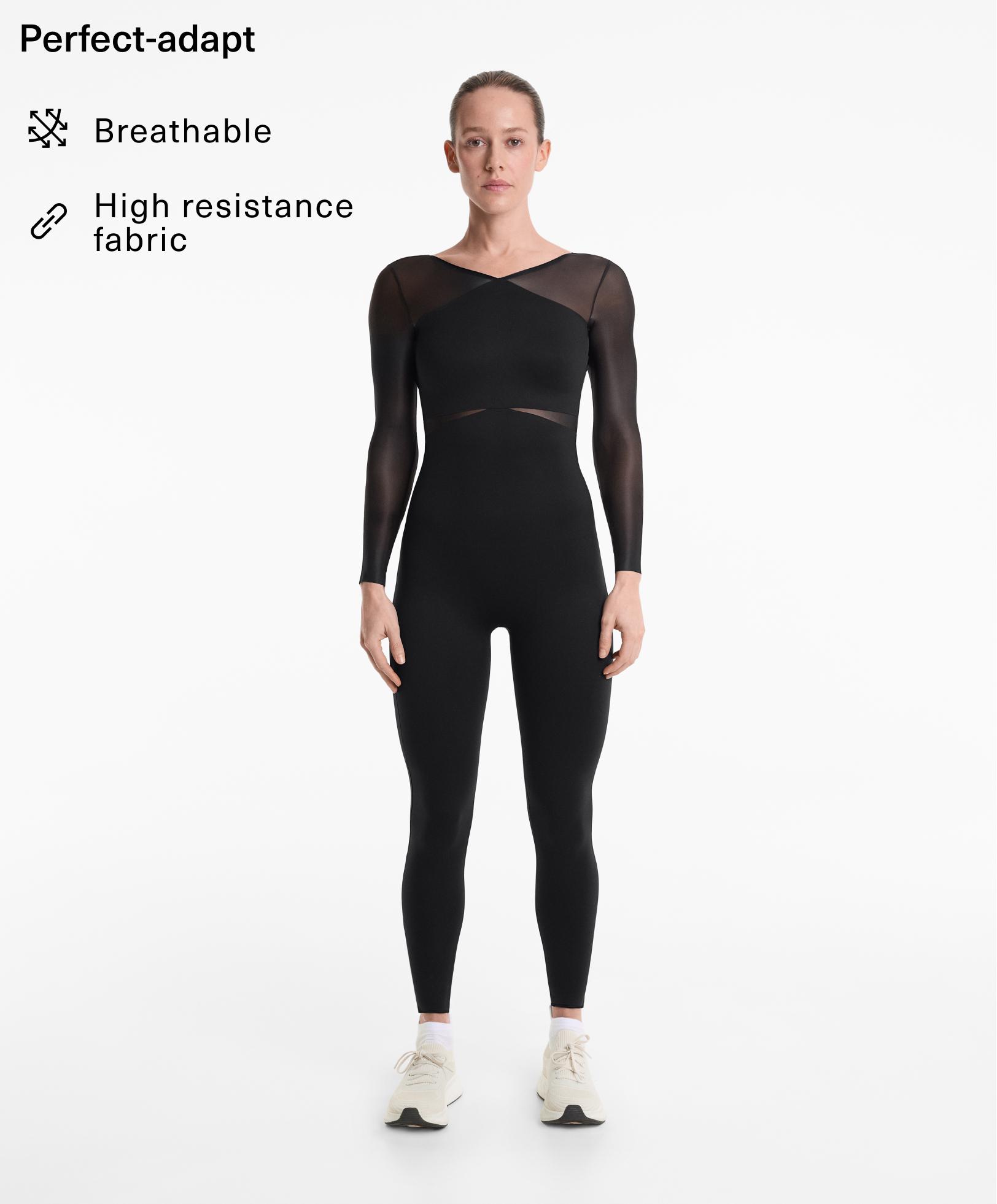 Mesh Perfect-Adapt long jumpsuit - Sale