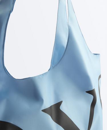 OYSHO Packable Bag — WASHED BLUE 4