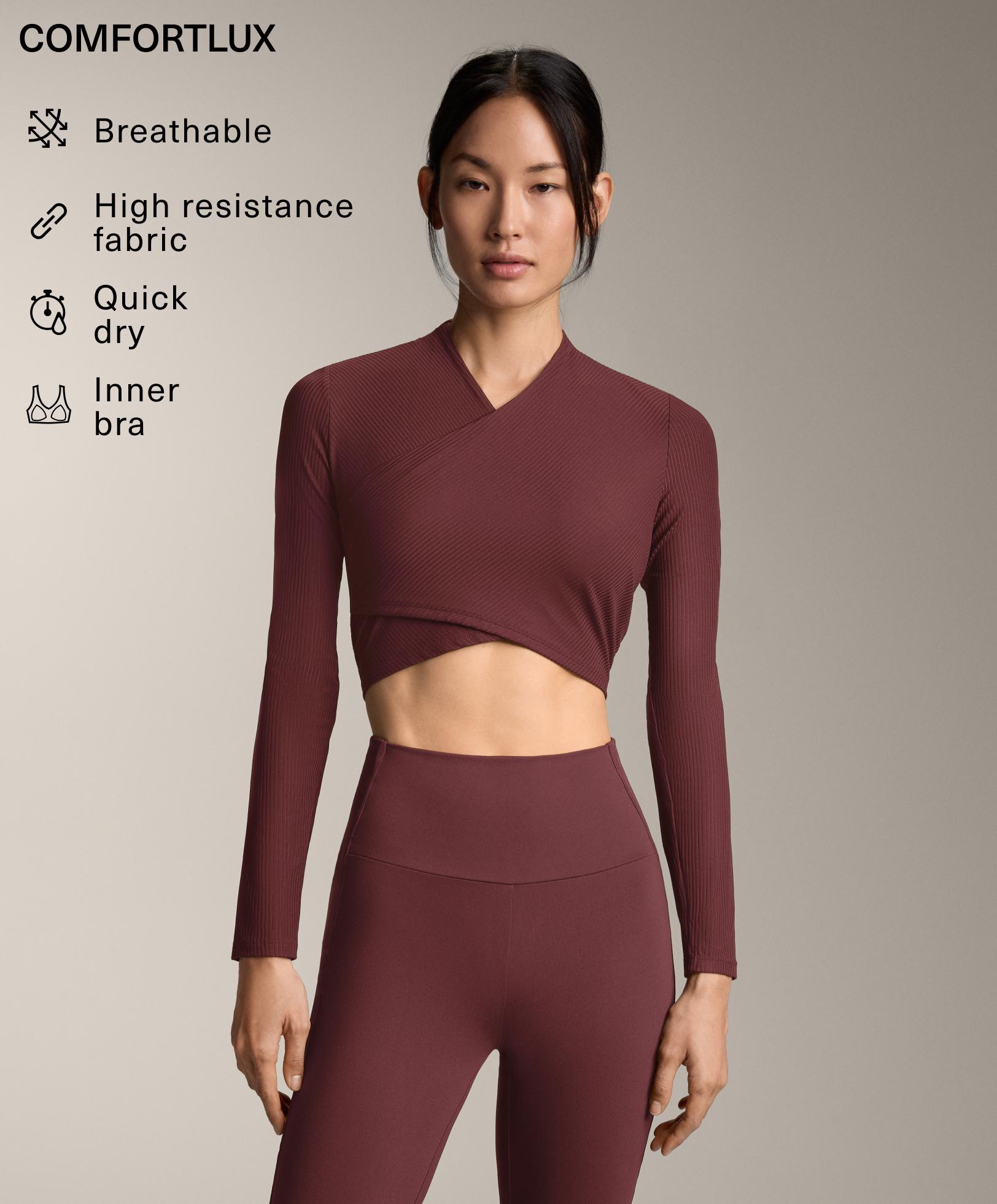 Comfortlux crossover sleeve Tank top