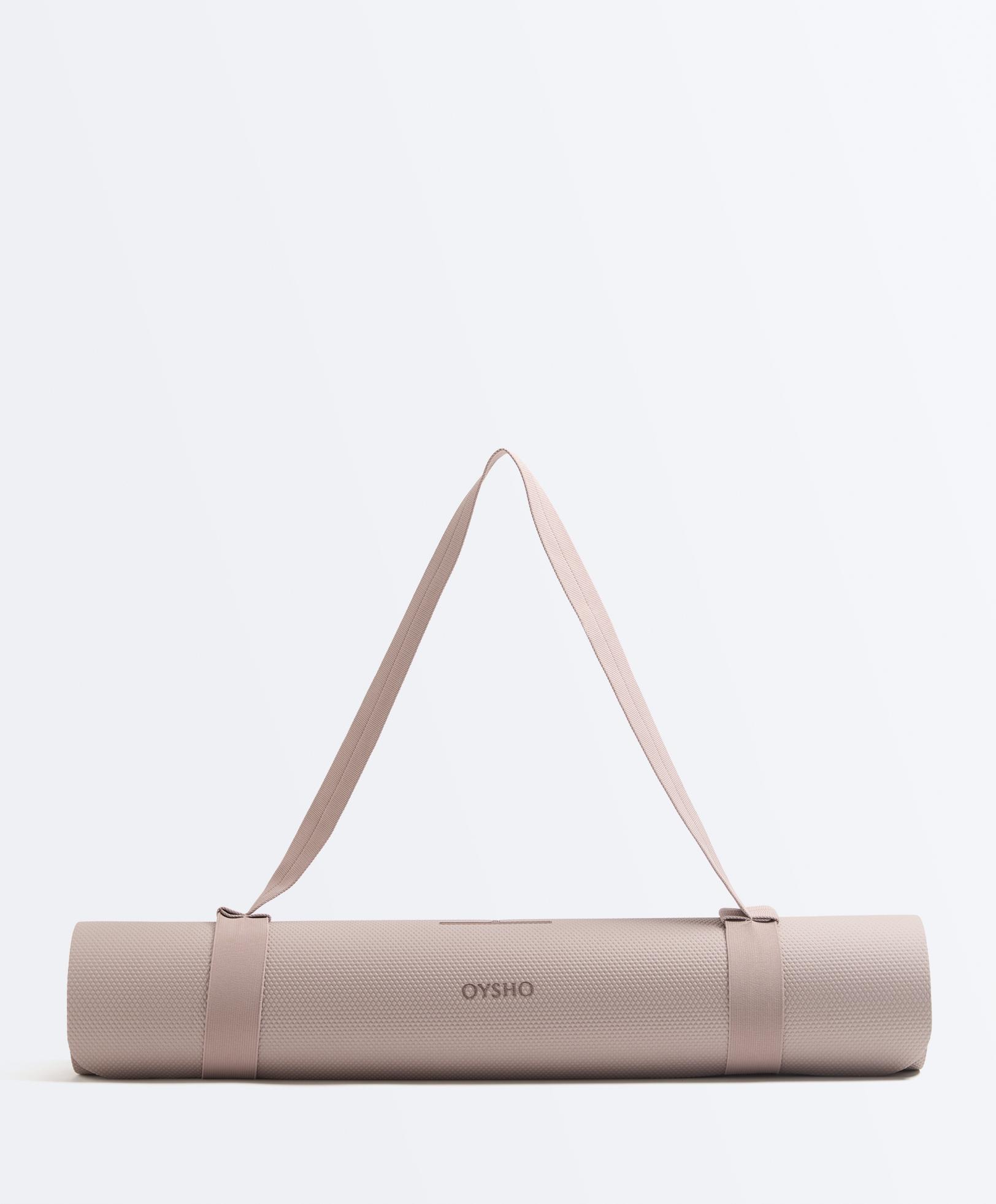 5mm yoga mat — BEIGE-PINK