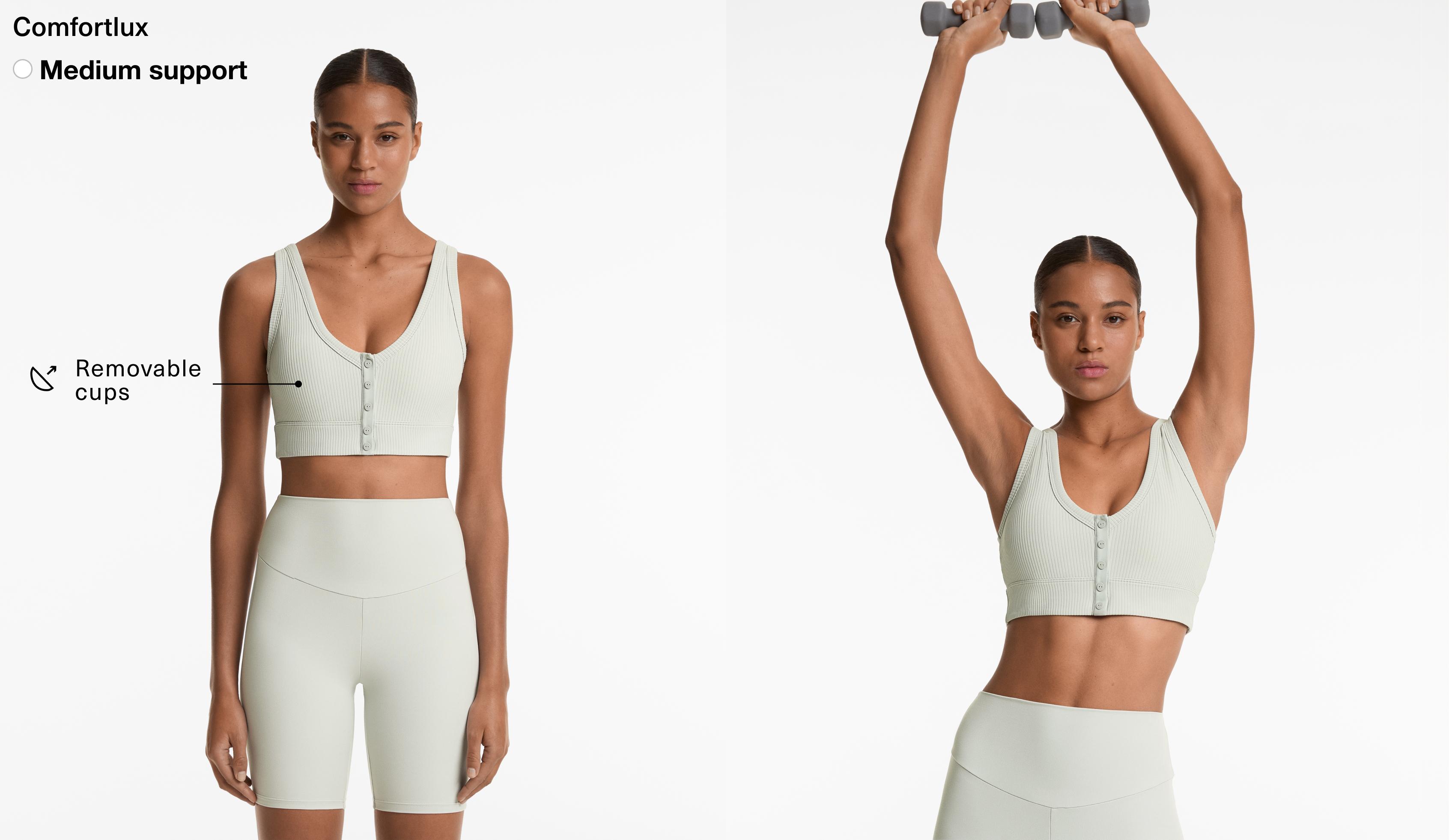 Tank top Comfortlux rib baker open back