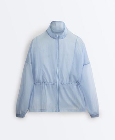 Lightweight track jacket — MID GREY-BLUE 10