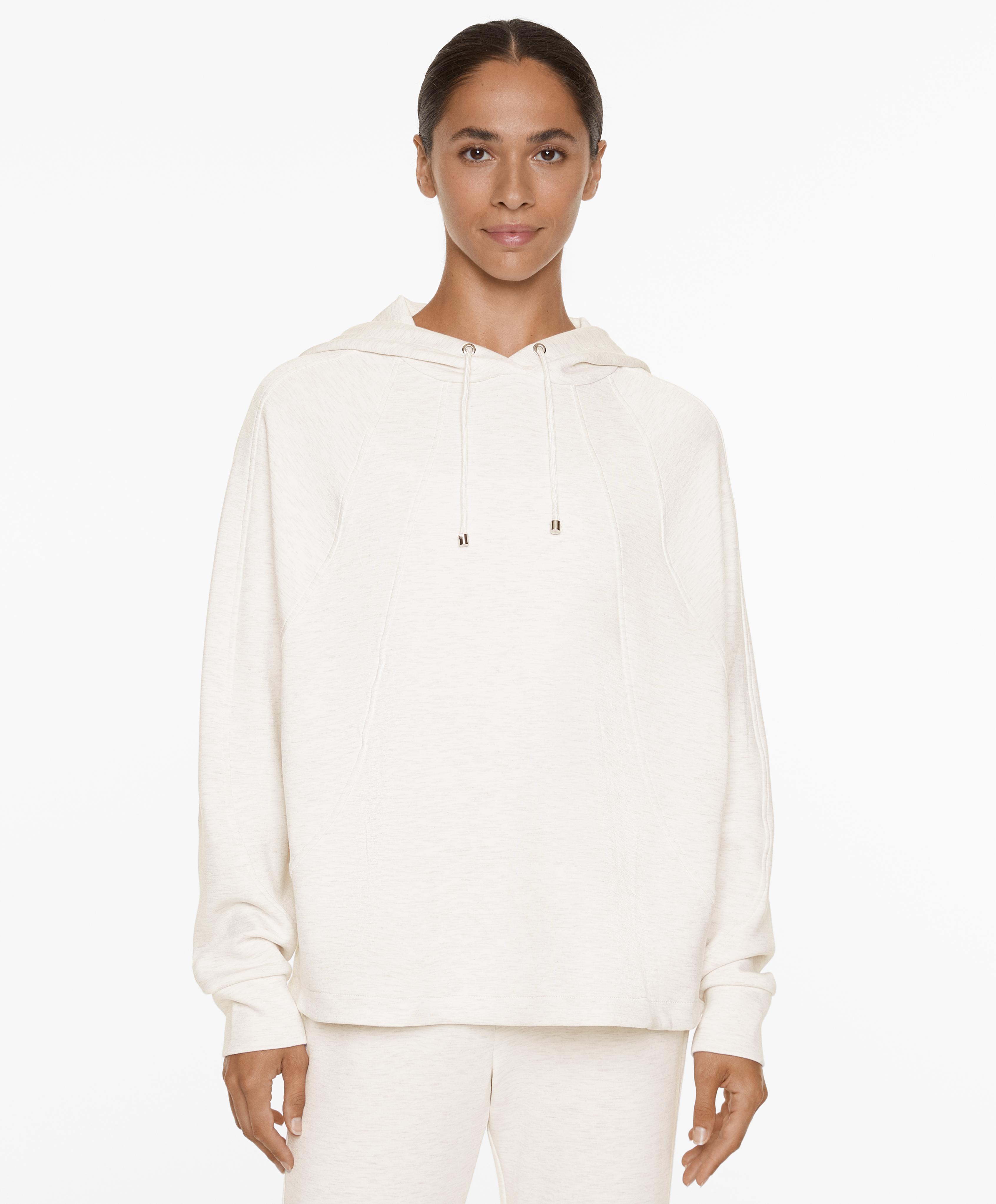 Hooded boxy sweatshirt