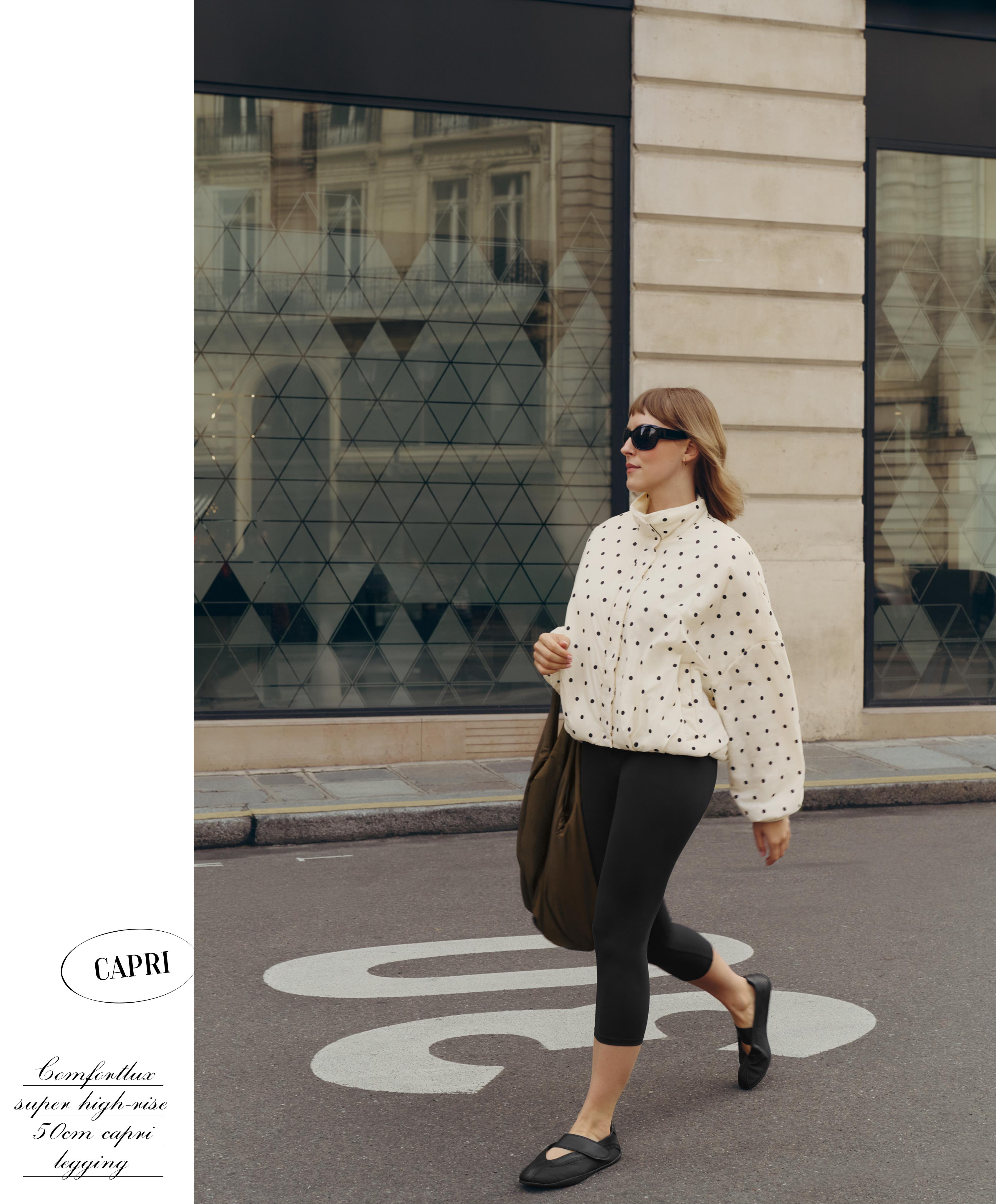 Comfortlux super high-rise 50cm capri leggings Comfortlux super high-rise 50cm capri leggings