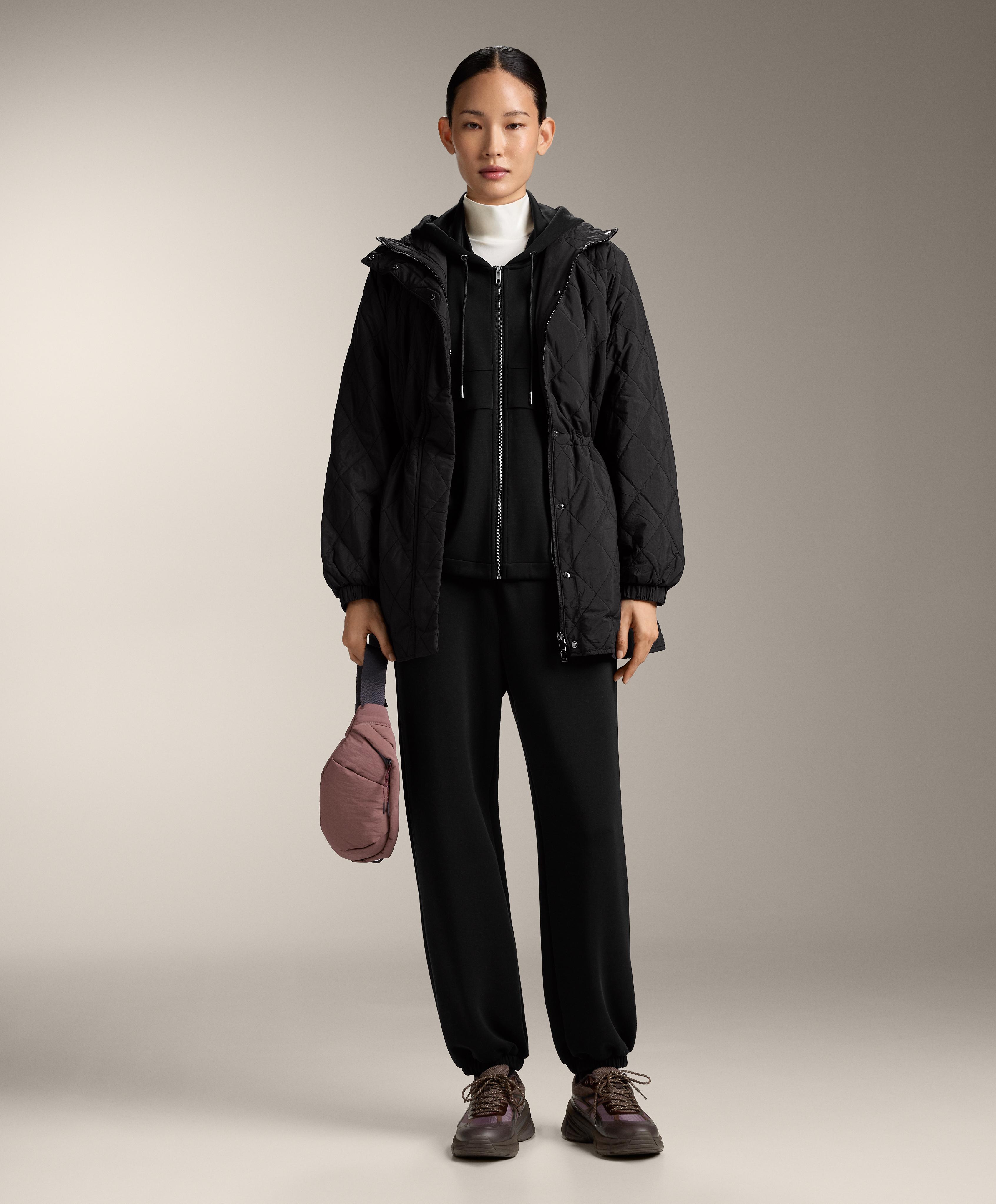 Soft-touch modal zip-up sweatshirt Soft-touch modal zip-up sweatshirt