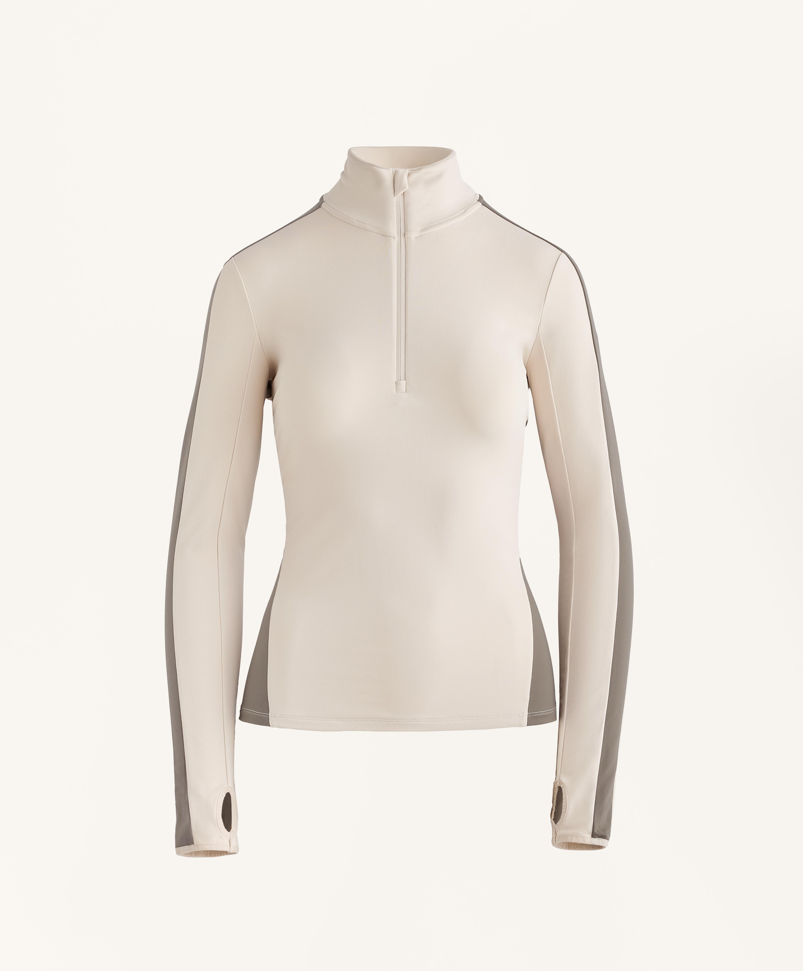 Yarım fermuarlı termal içlik tişört - Görsel 9